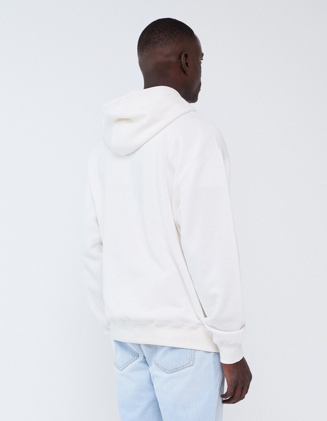Sweatshirt Com Capuz, Homem, Branco