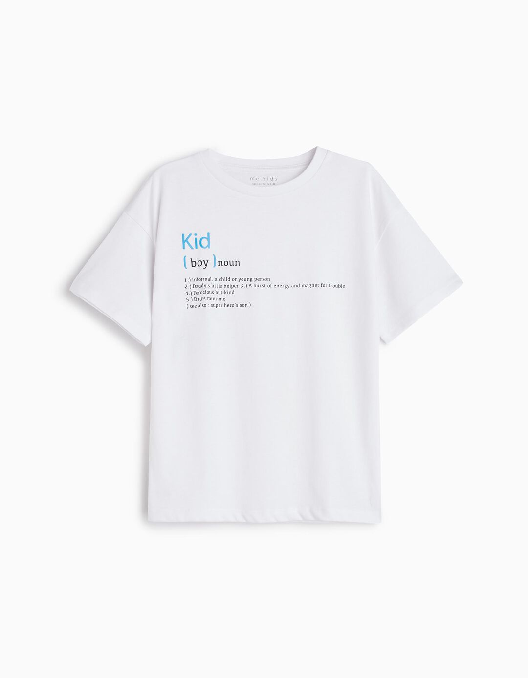 T-shirt 'Dia do Pai', Menino, Branco