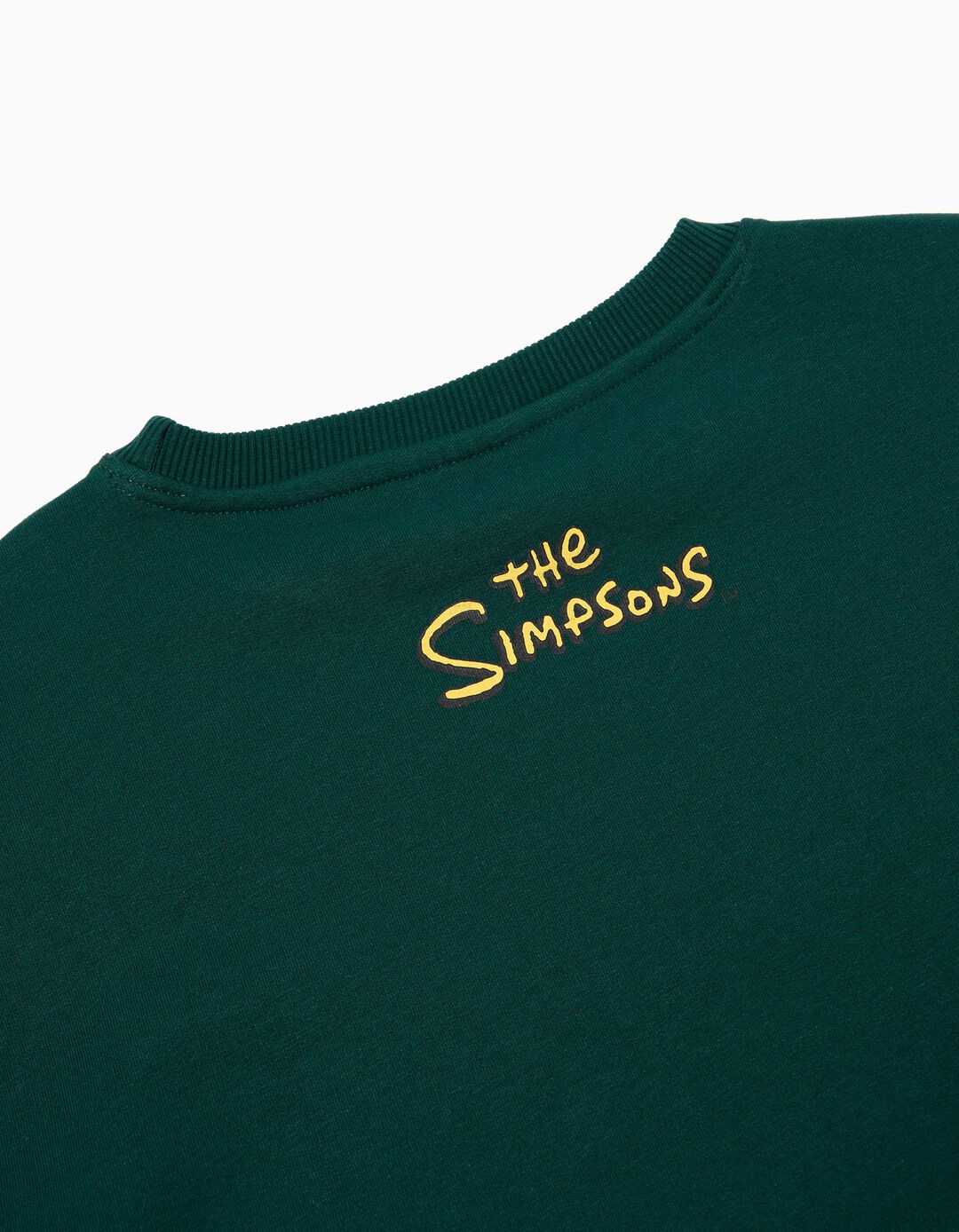 Sweatshirt 'The Simpsons', Menino, Verde Escuro