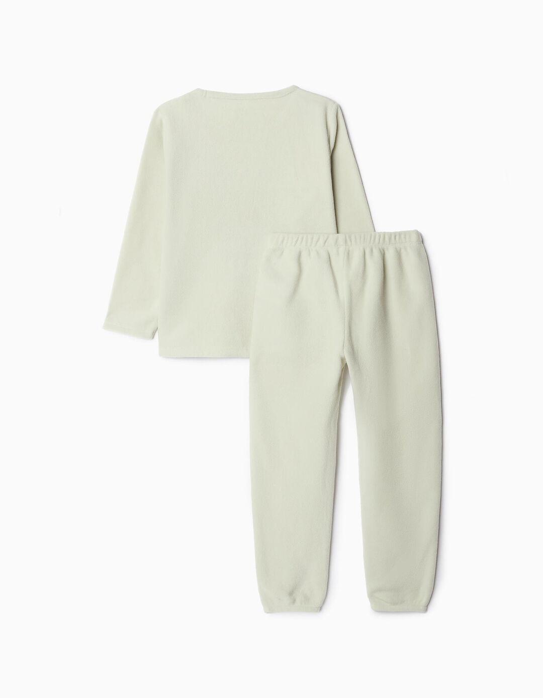 Pijama Polar, Menina, Verde Claro