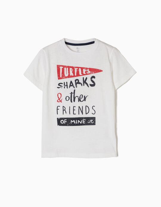 T-shirt More Turtle Sharks