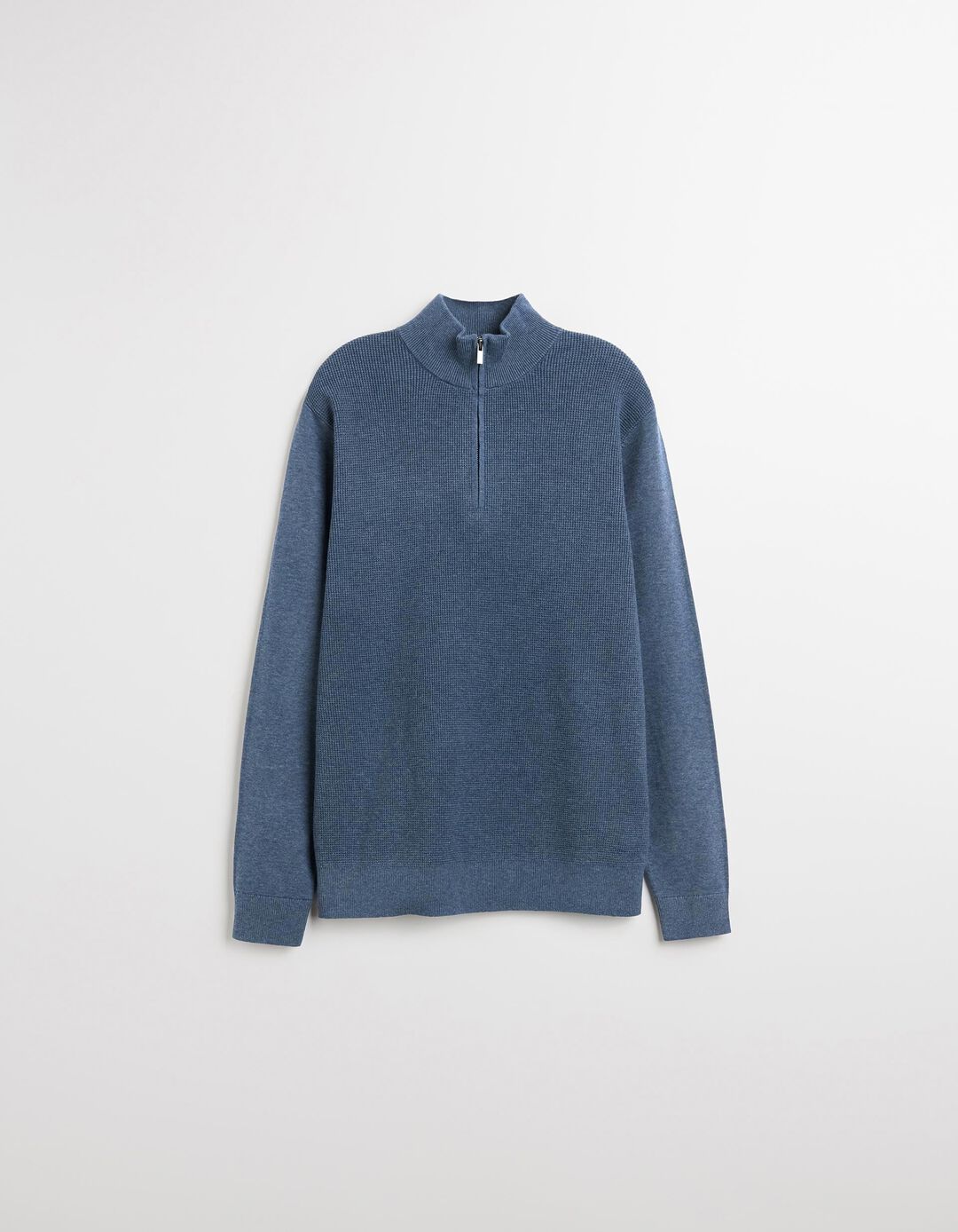 Sweatshirt com Fecho, Homem, Azul