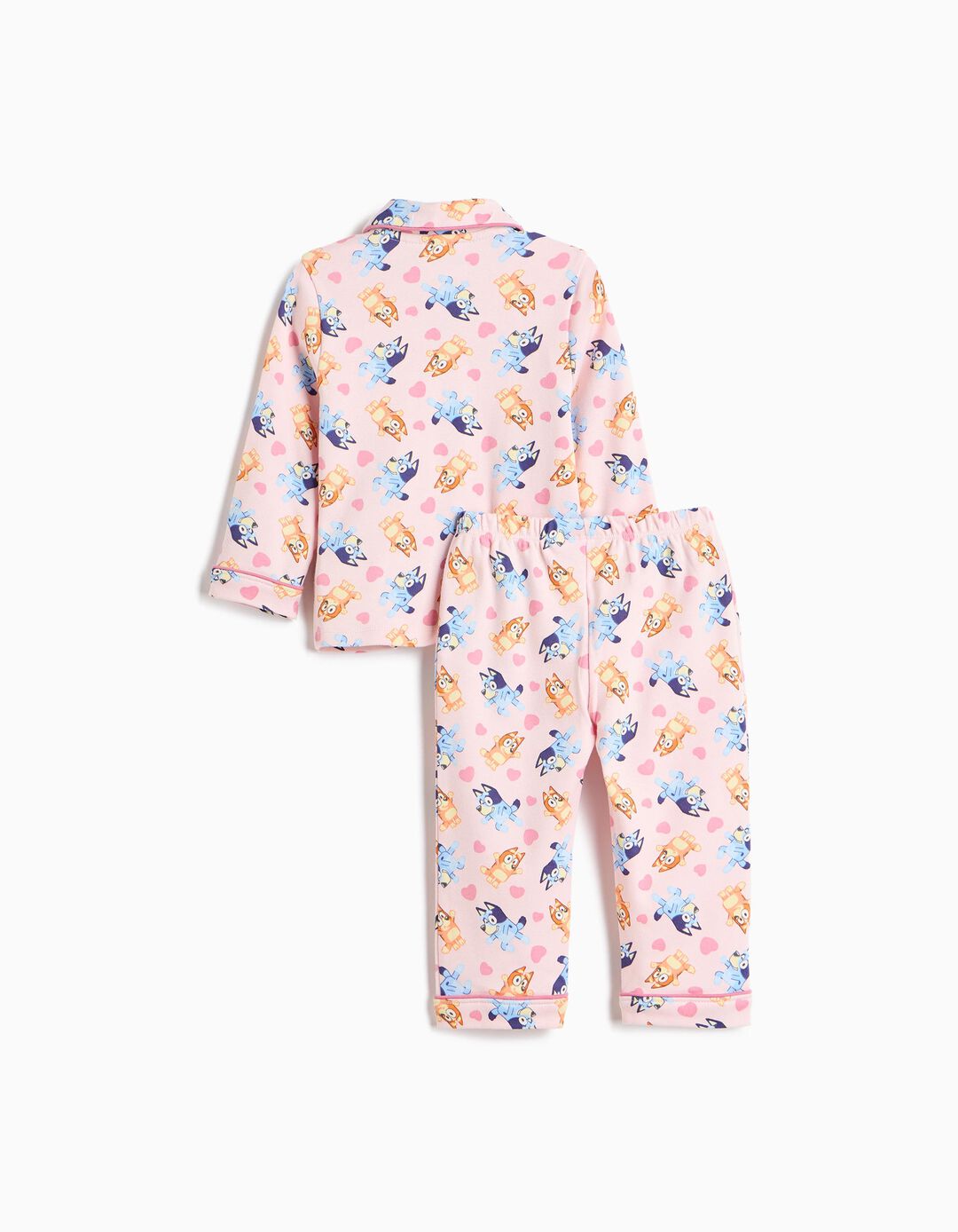 Pijama Camiseiro 'Bluey', Menina, Rosa Claro