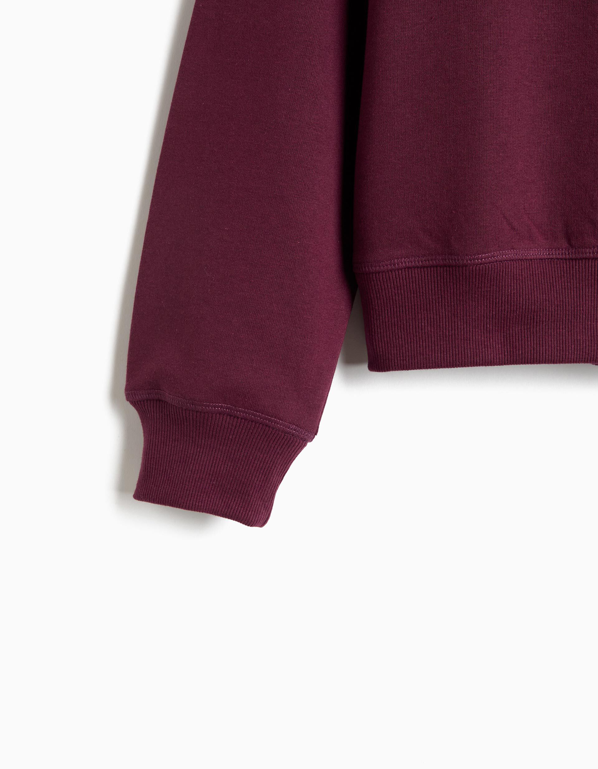 Comprar Online Sweatshirt Estampada, Menina, Roxo Escuro