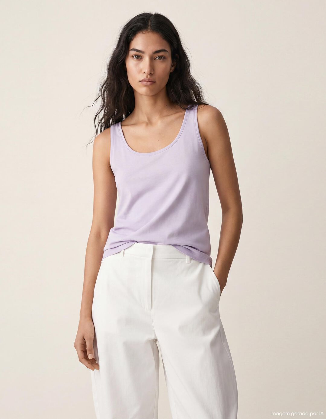 Top Jersey, Mulher, Lil&aacute;s