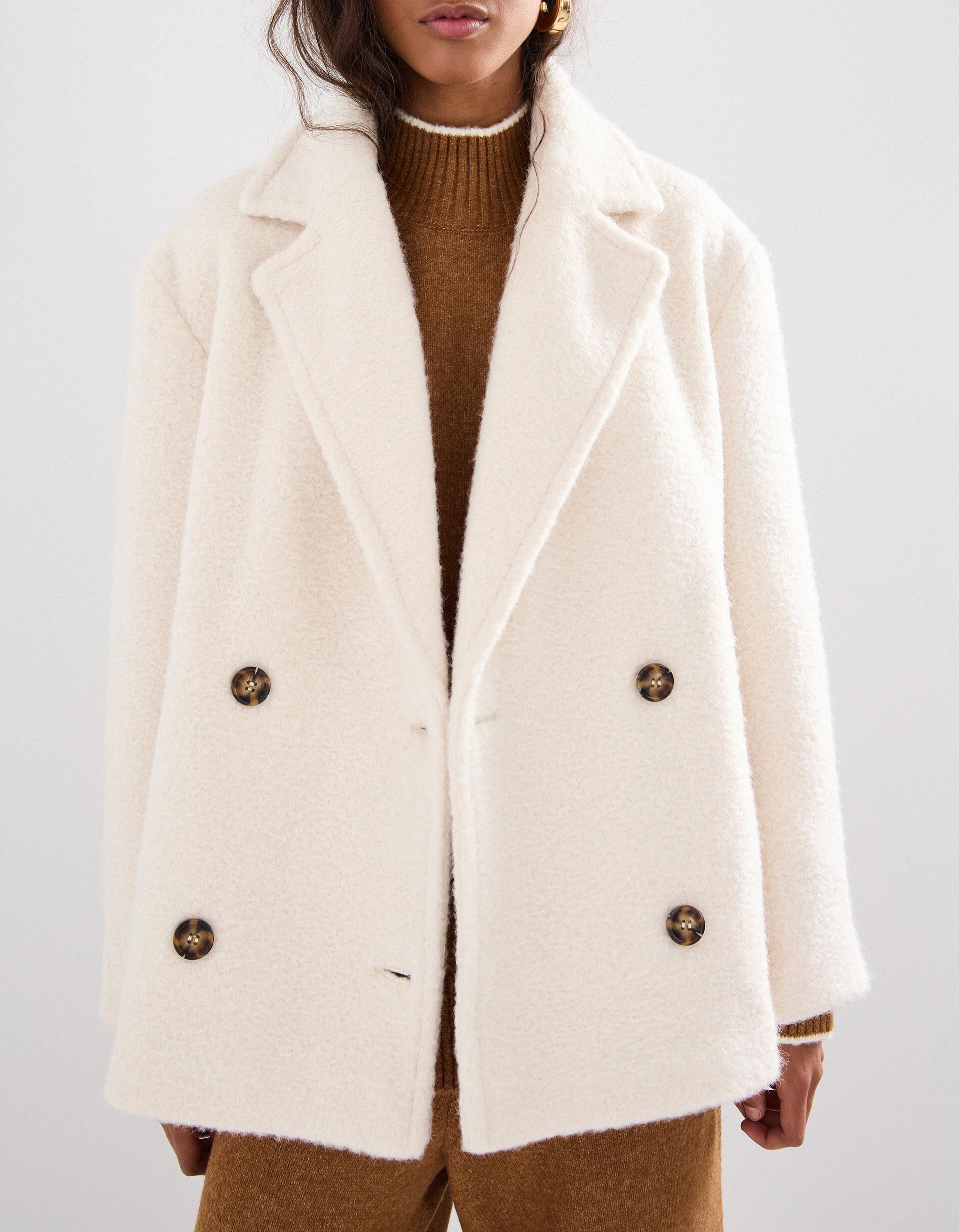 Comprar Online Casaco, Mulher, Bege Claro