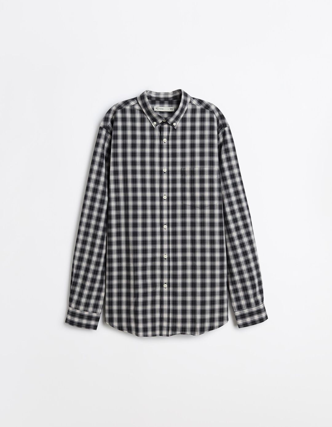 Camisa De Popelina, Homem, Cinzento