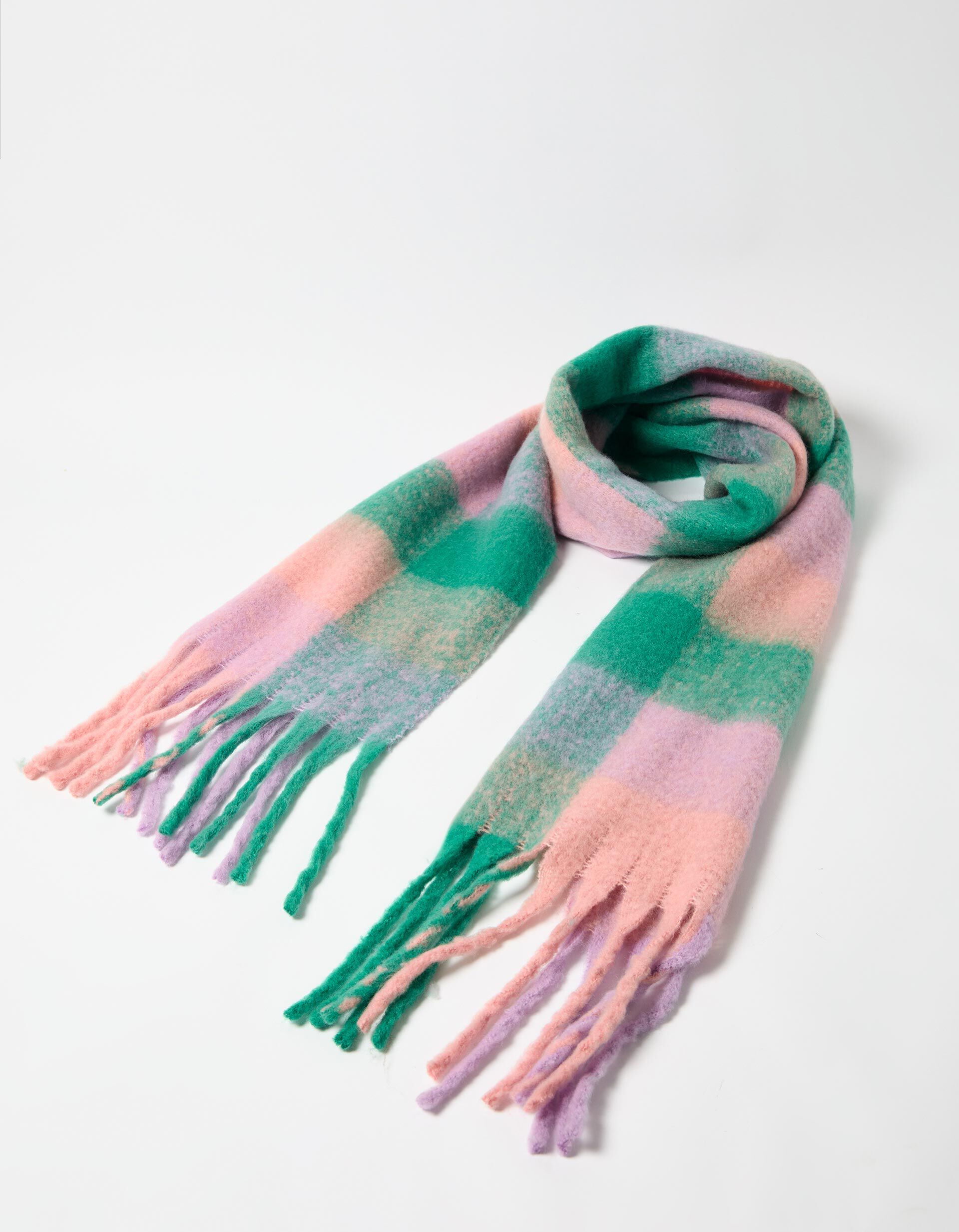 Comprar Online Cachecol de Malha, Mulher, Rosa 