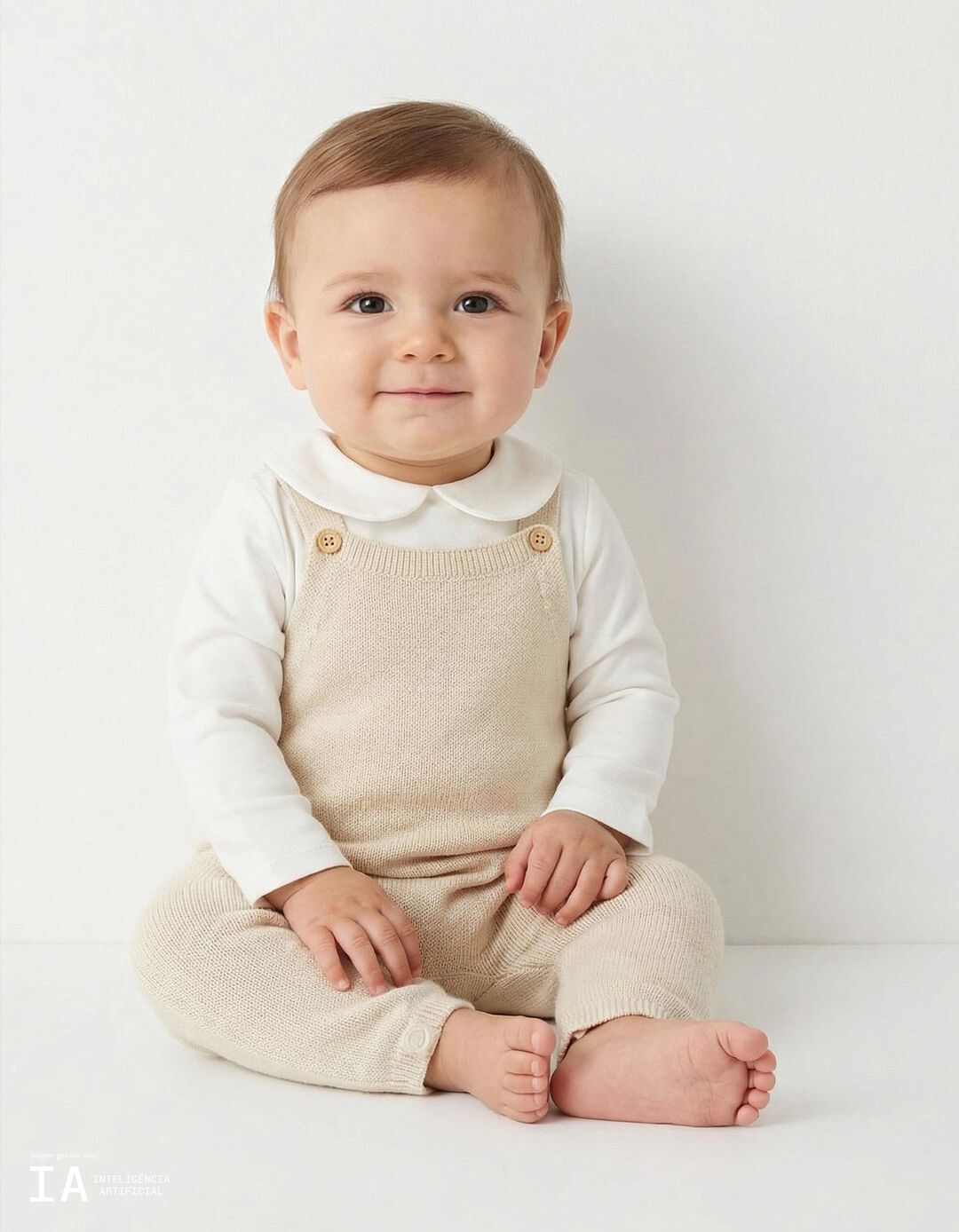 Macac&atilde;o, Rec&eacute;m-Nascido, Bege Claro