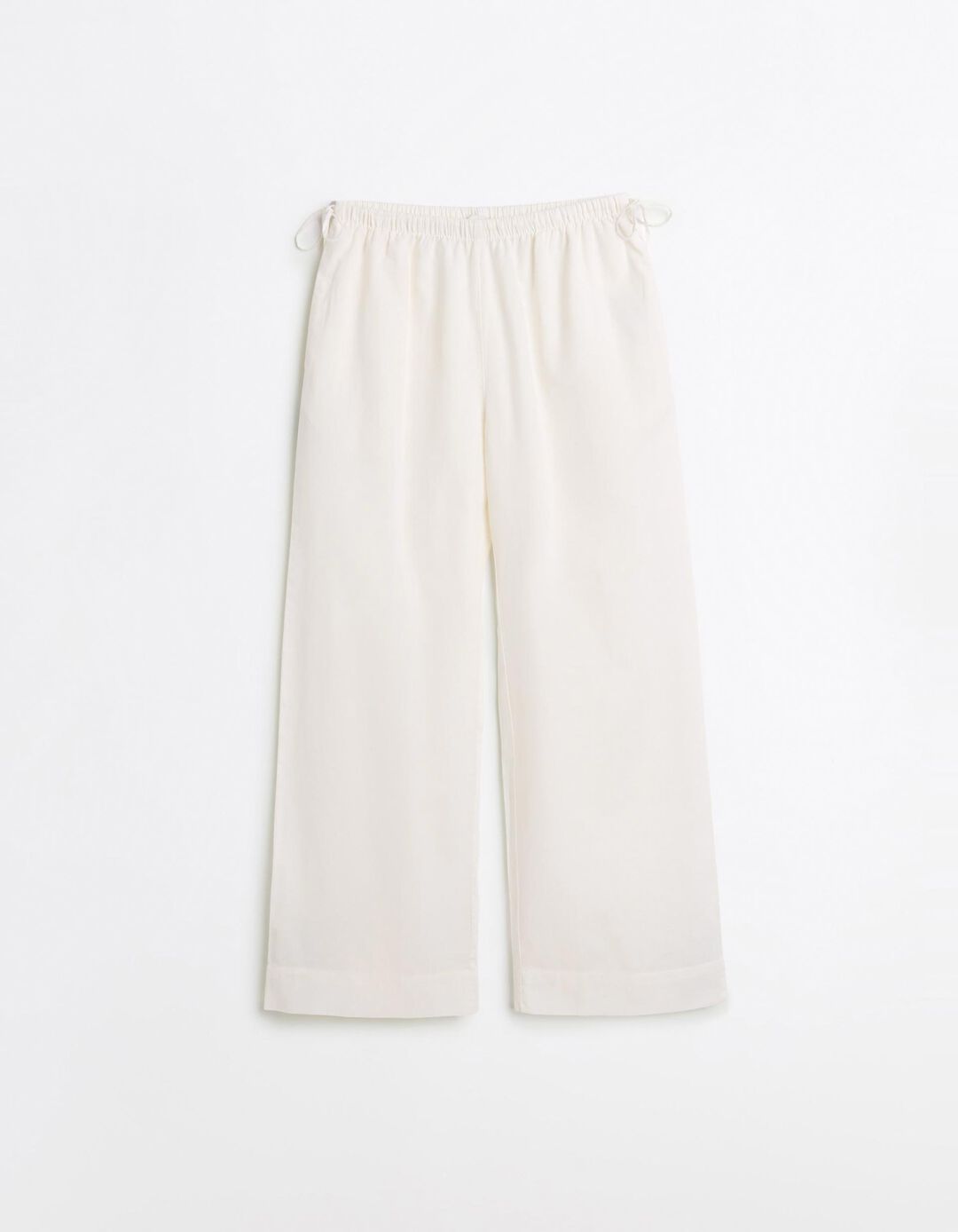 Cal&ccedil;as com Linho, Mulher, Branco