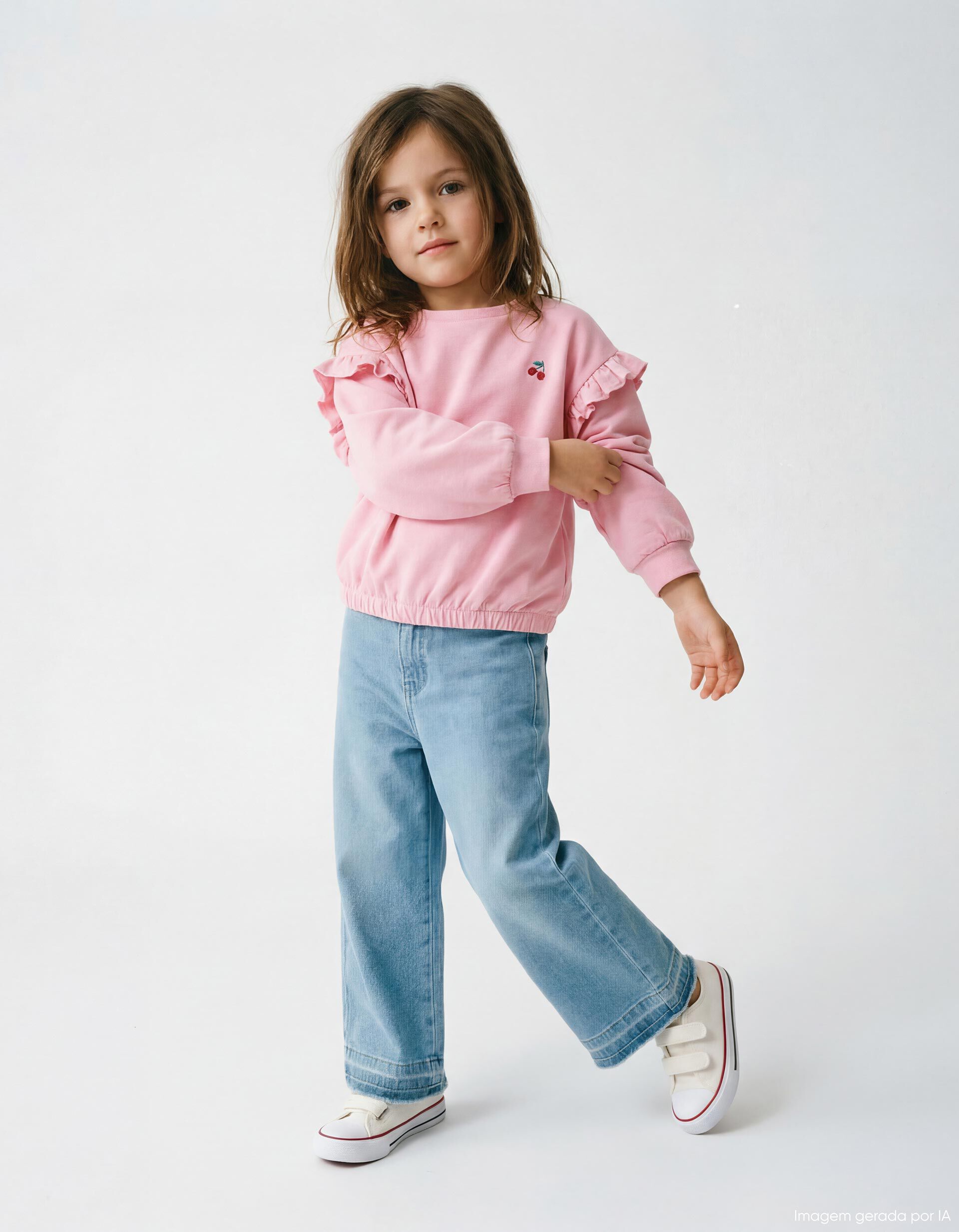 Comprar Online Cal&ccedil;as de Ganga 'Marine', Menina, Azul Claro