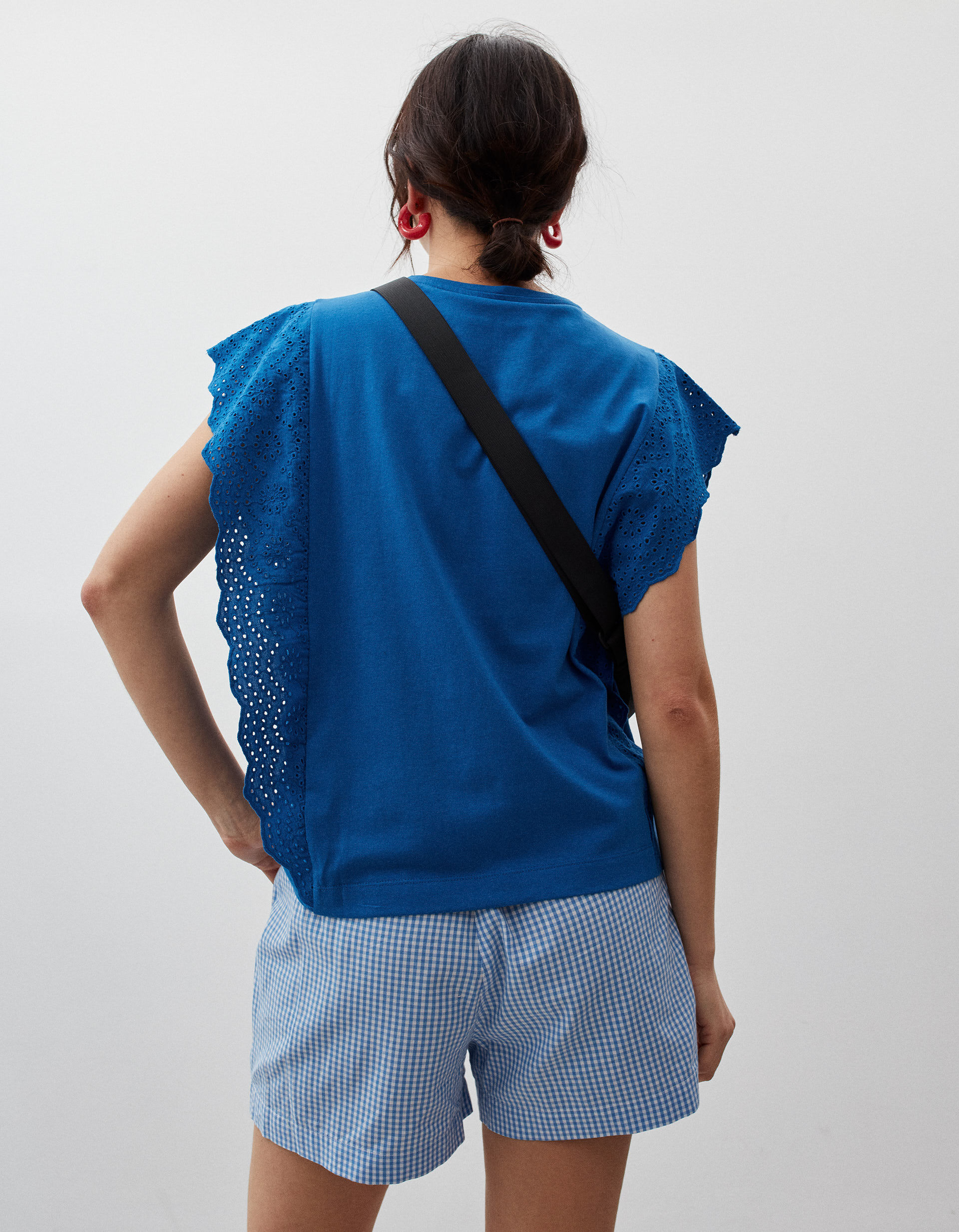 Comprar Online English Embroidered T-shirt, Woman, Dark Blue