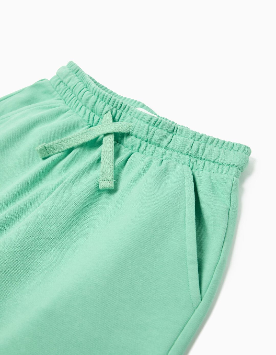 Cal&ccedil;&otilde;es de Felpa, Menino, Verde Claro