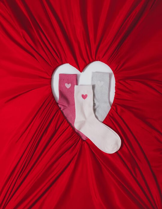 Comprar Online Pack 3 Pares de Meias, Mulher, Multicor