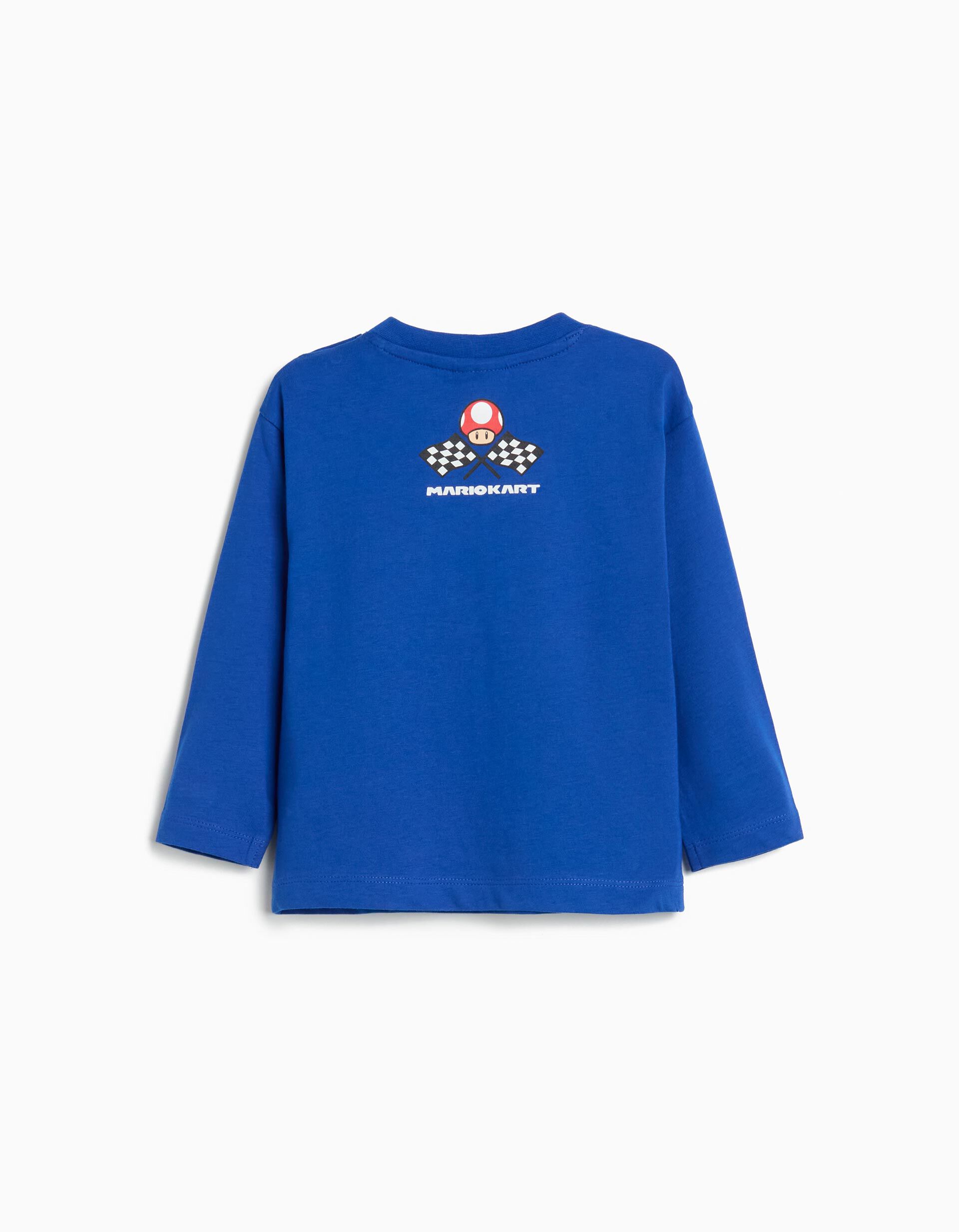 Comprar Online T-shirt de Manga Comprida 'Super Mario', Menino, Azul