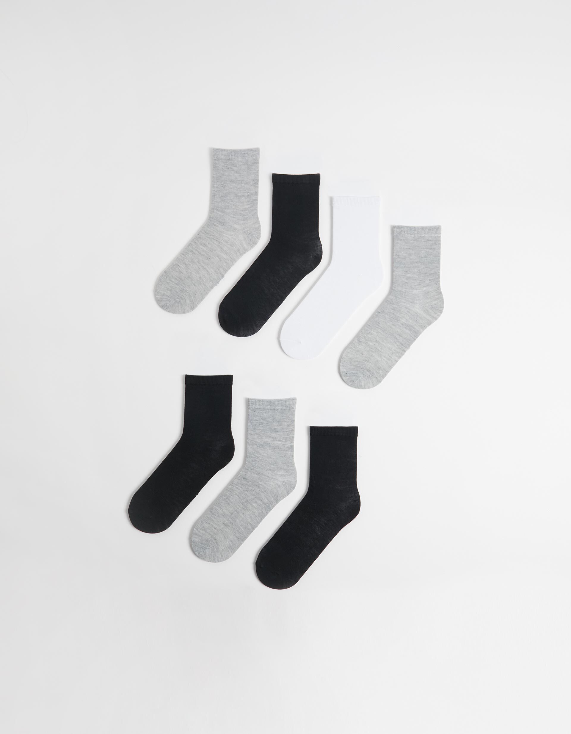Comprar Online Pack 7 Pares de Meias, Mulher, Multicor