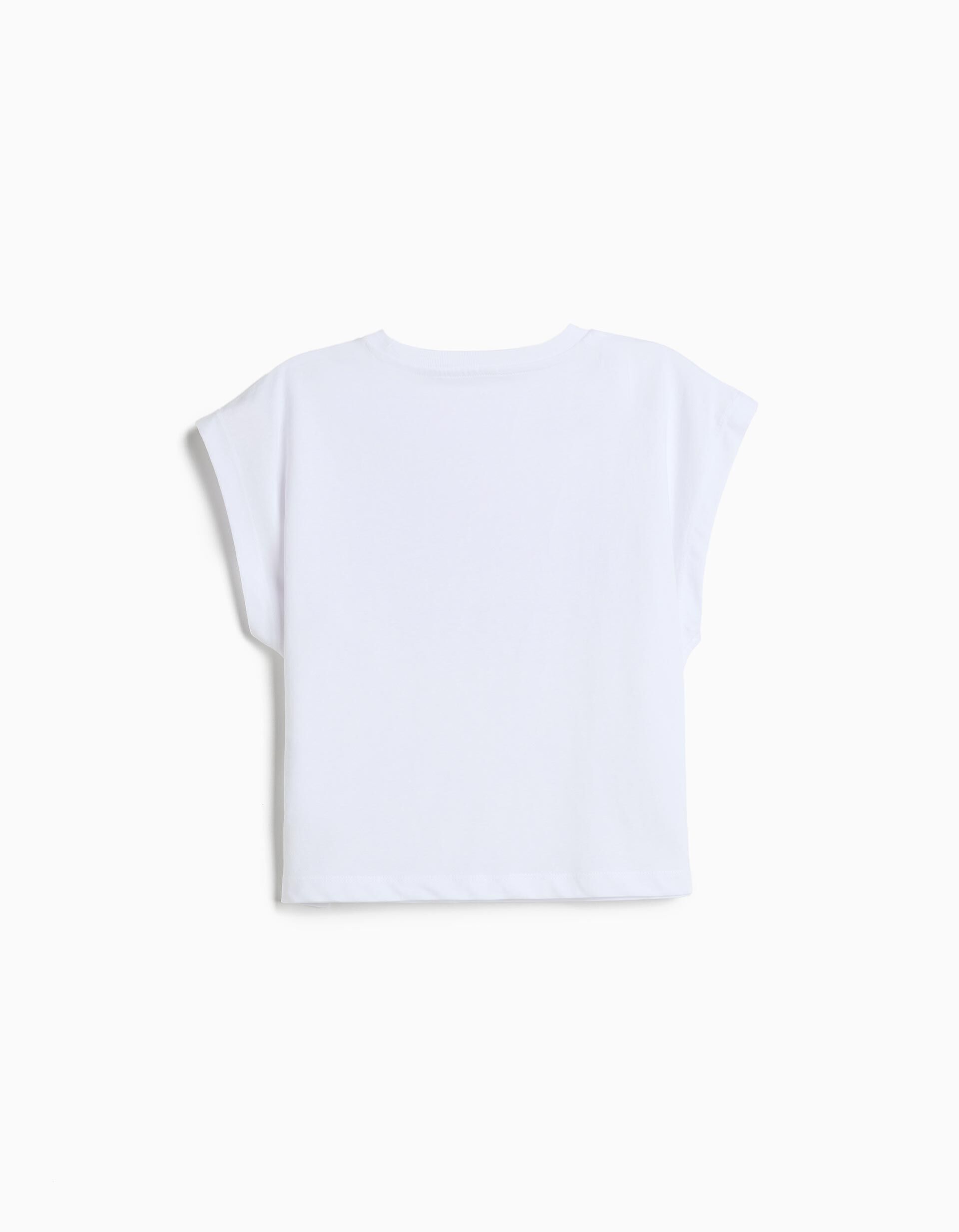 Comprar Online T-shirt Estampada, Menina, Branco
