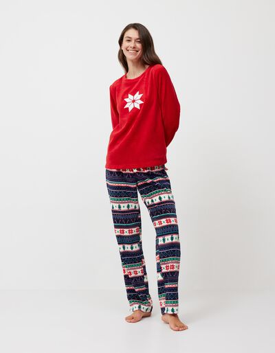Embroidery Pyjamas, Women, Multicolour