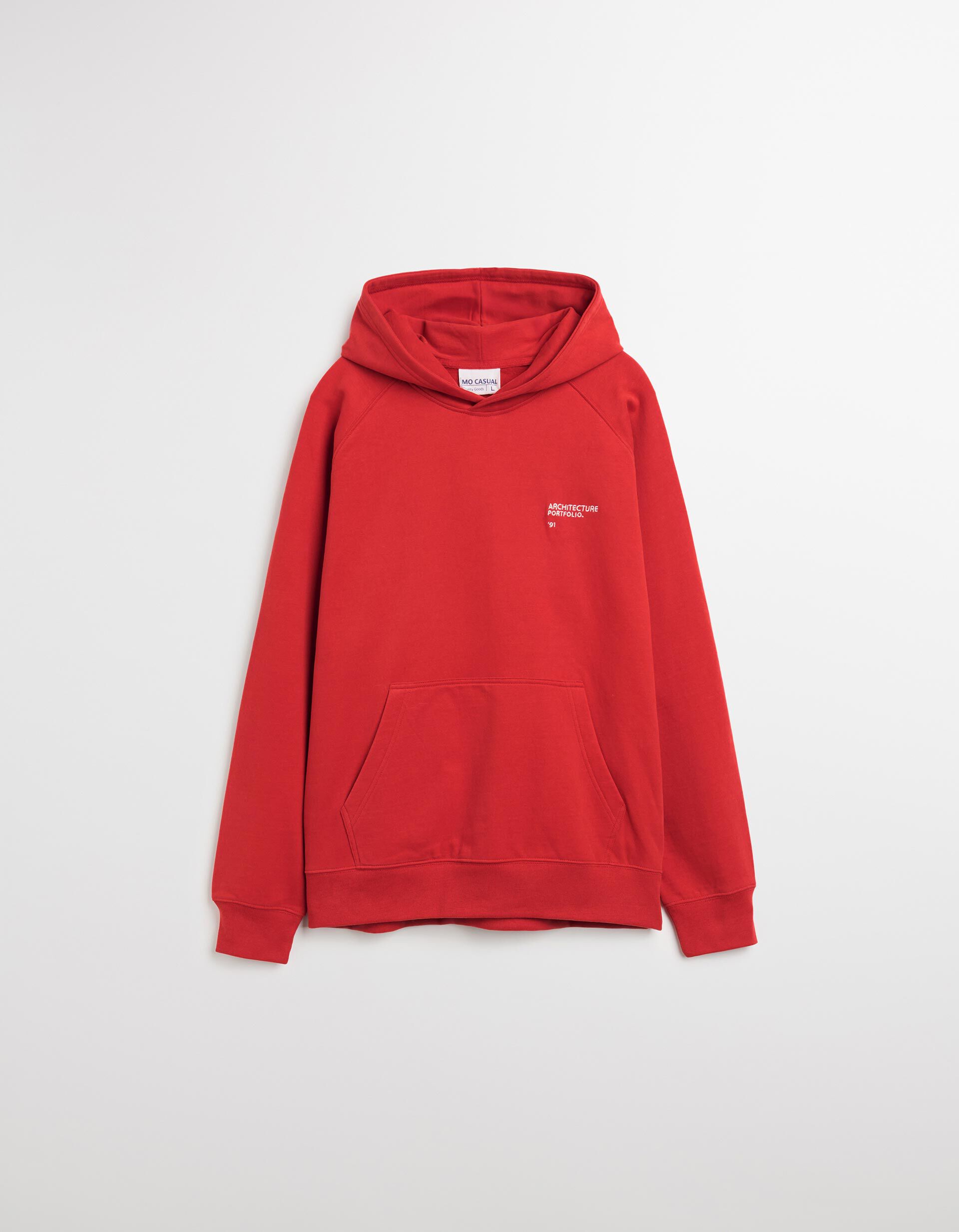 Comprar Online Sweatshirt com Capuz, Homem, Vermelho