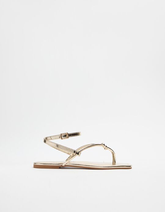 Comprar Online Sandálias, Mulher, Dourado