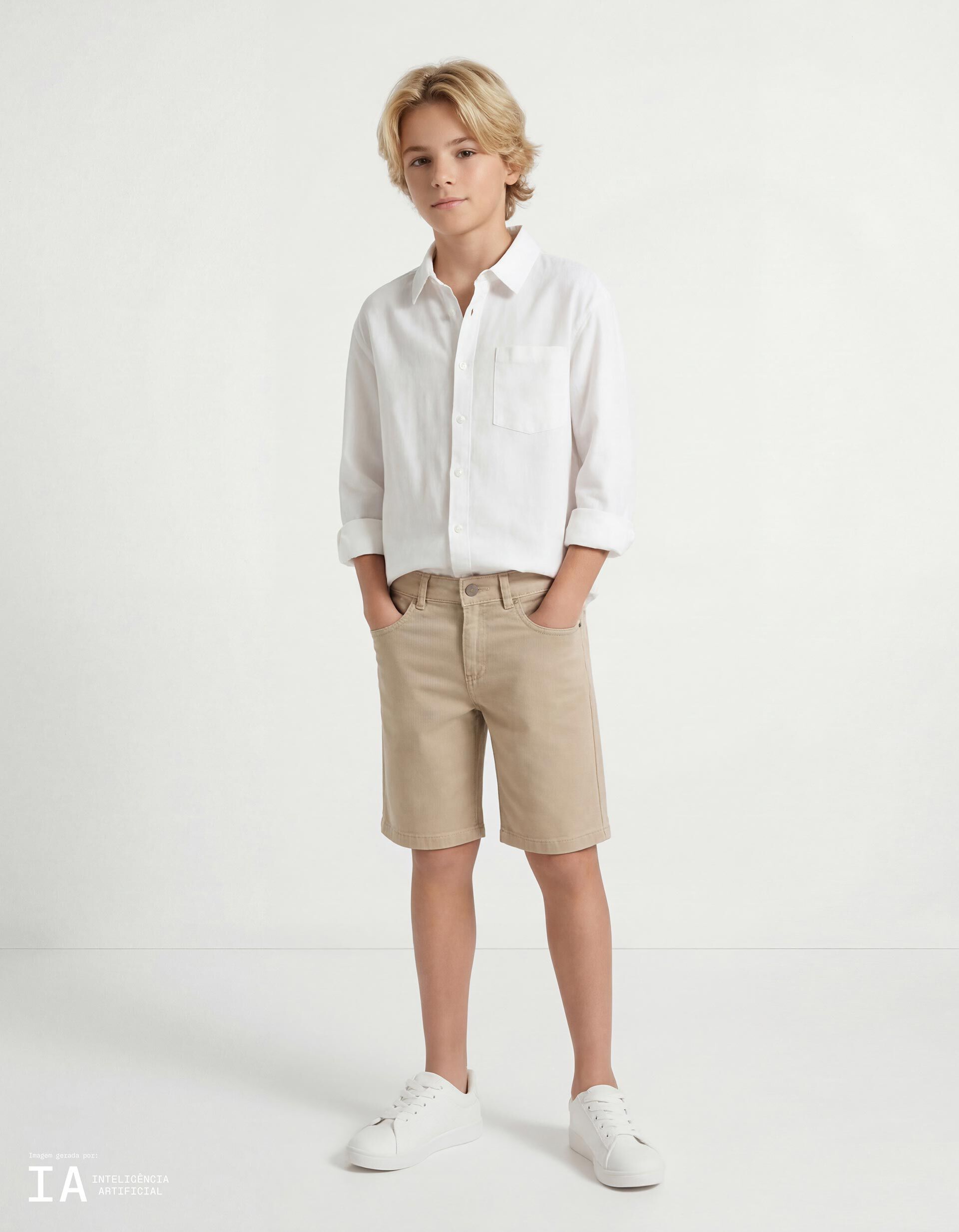 Comprar Online Cal&ccedil;&otilde;es, Menino, Bege