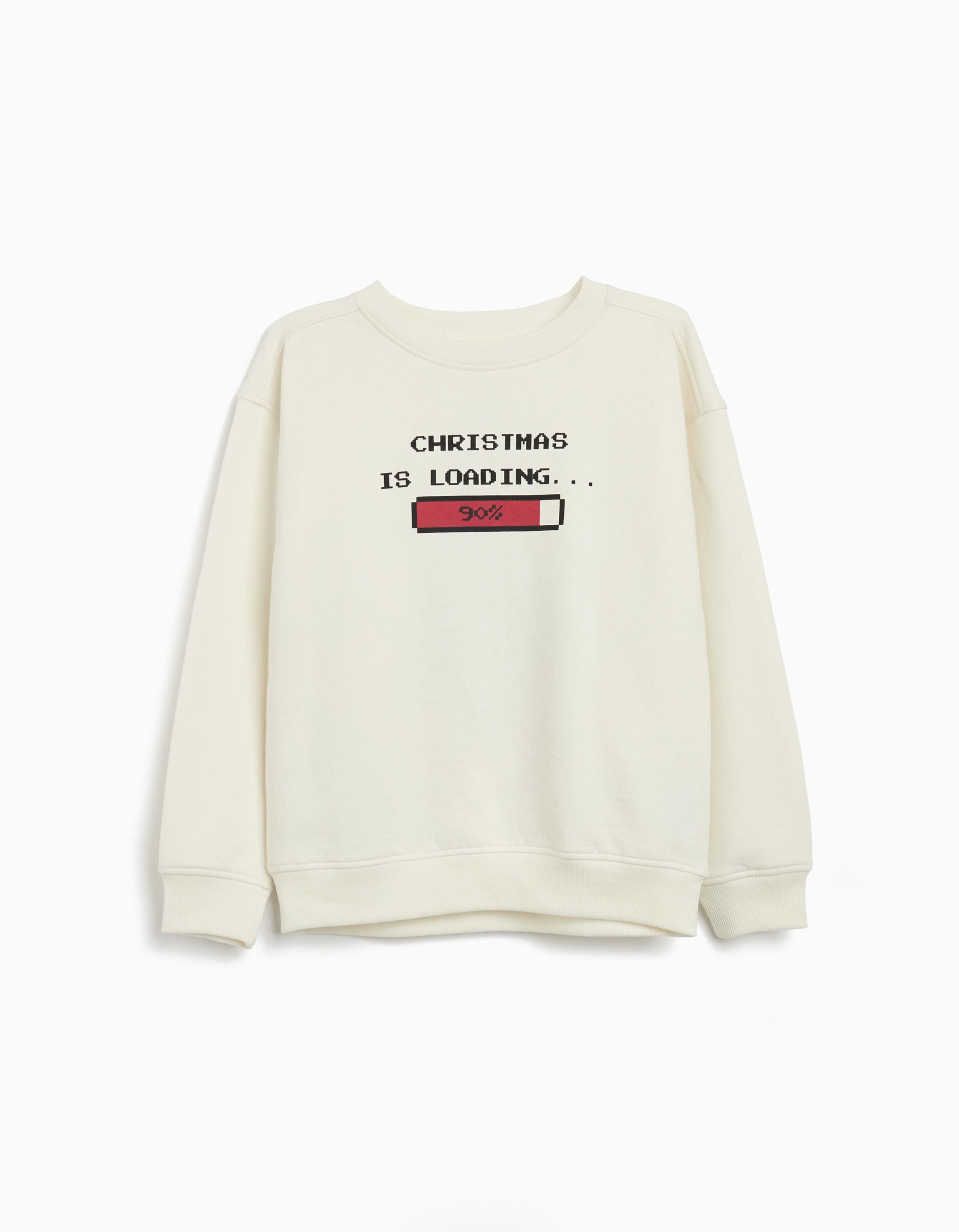 Comprar Online Sweatshirt de Natal, Menino, Branco