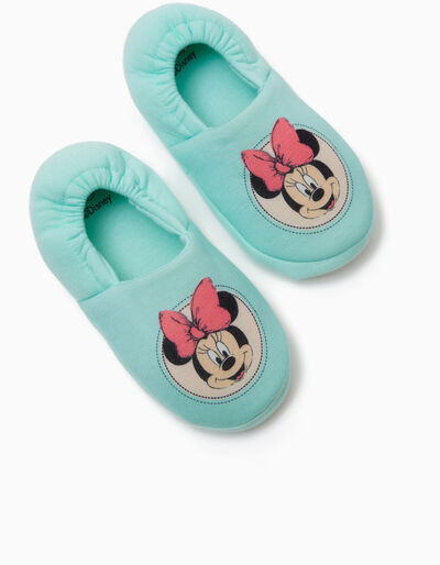 Minnie Mouse' Slippers with Elastic, Girls, Light Blue
