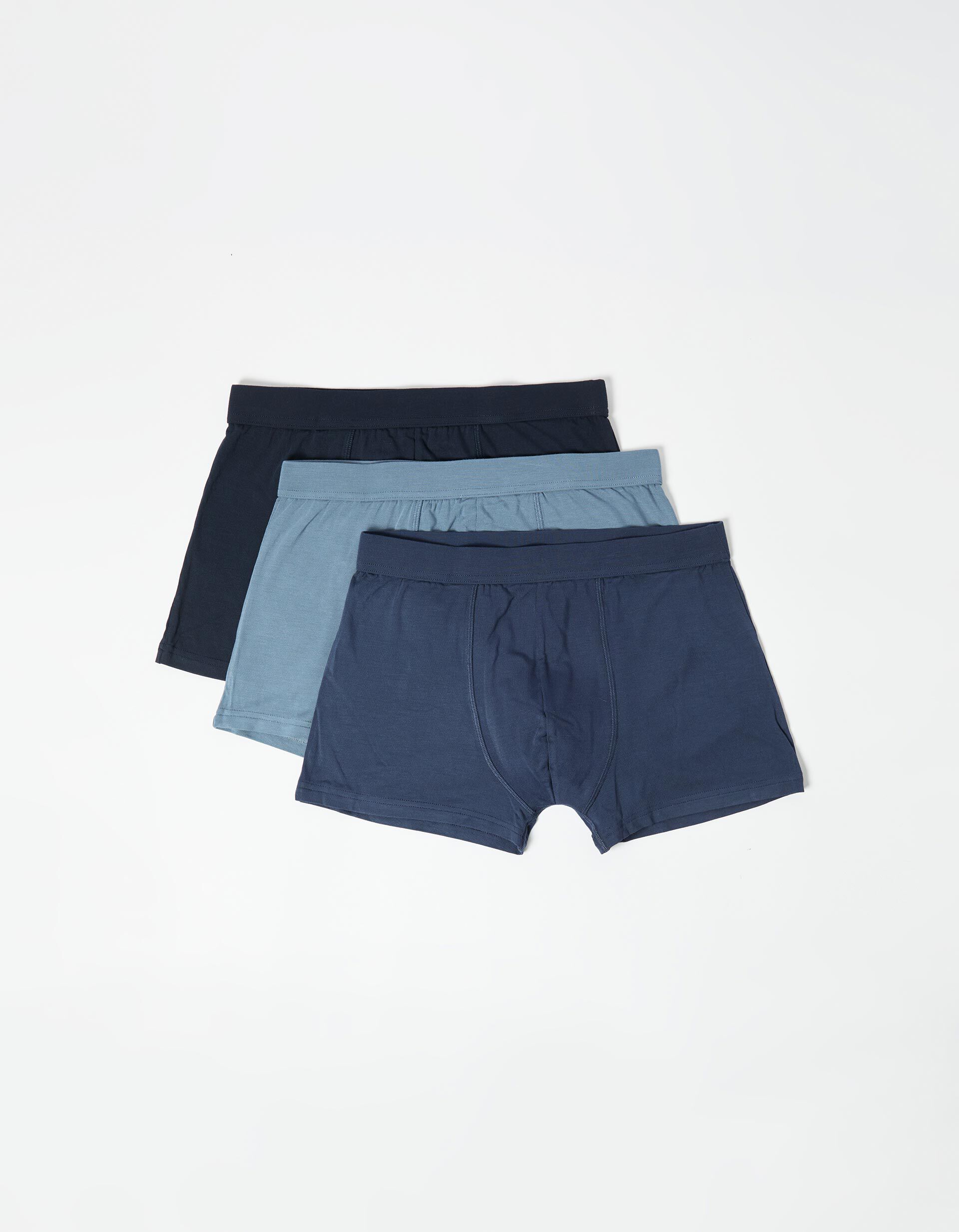Comprar Online Pack 3 Boxers, Homem, Azul