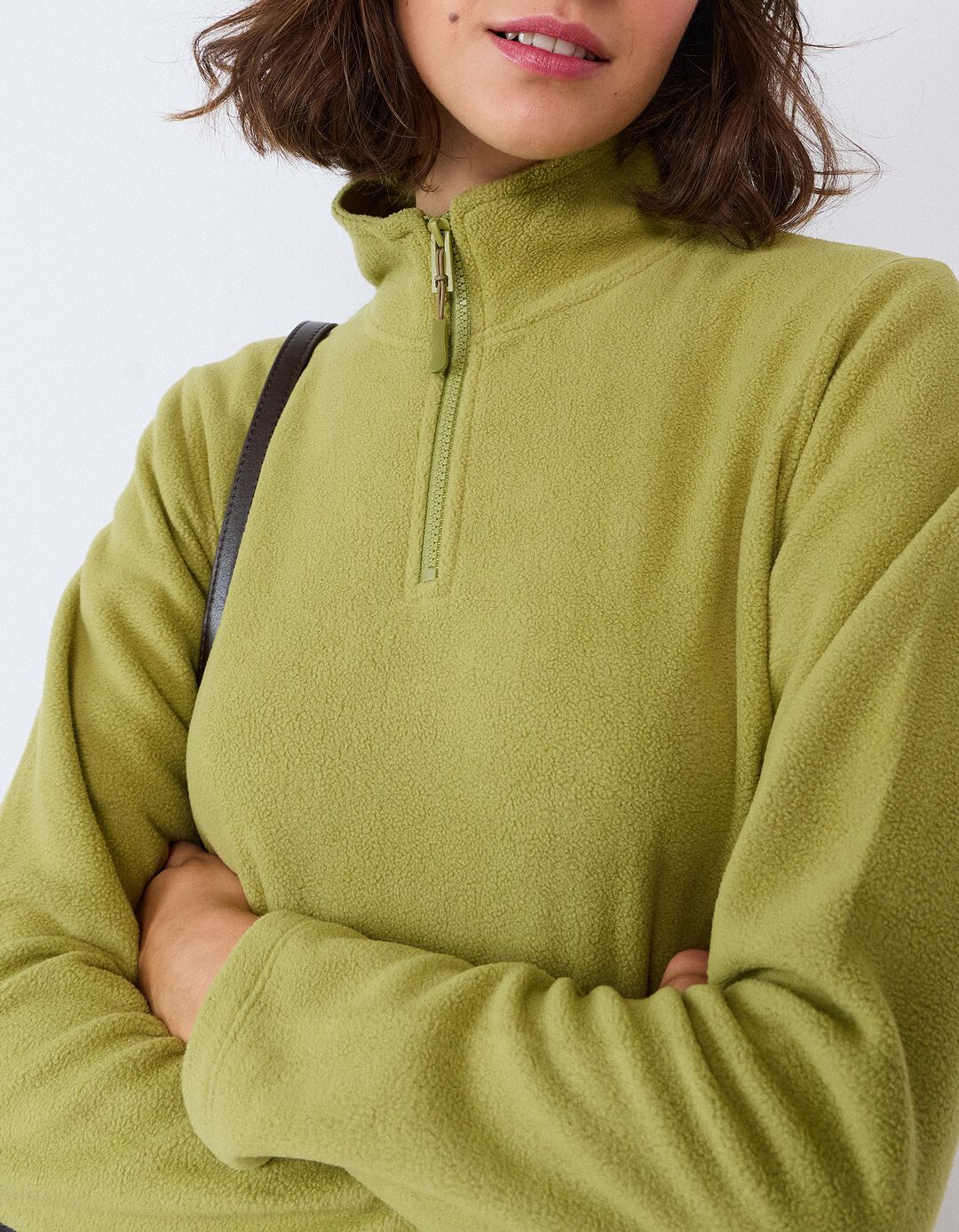 Camisola Polar, Mulher, Verde