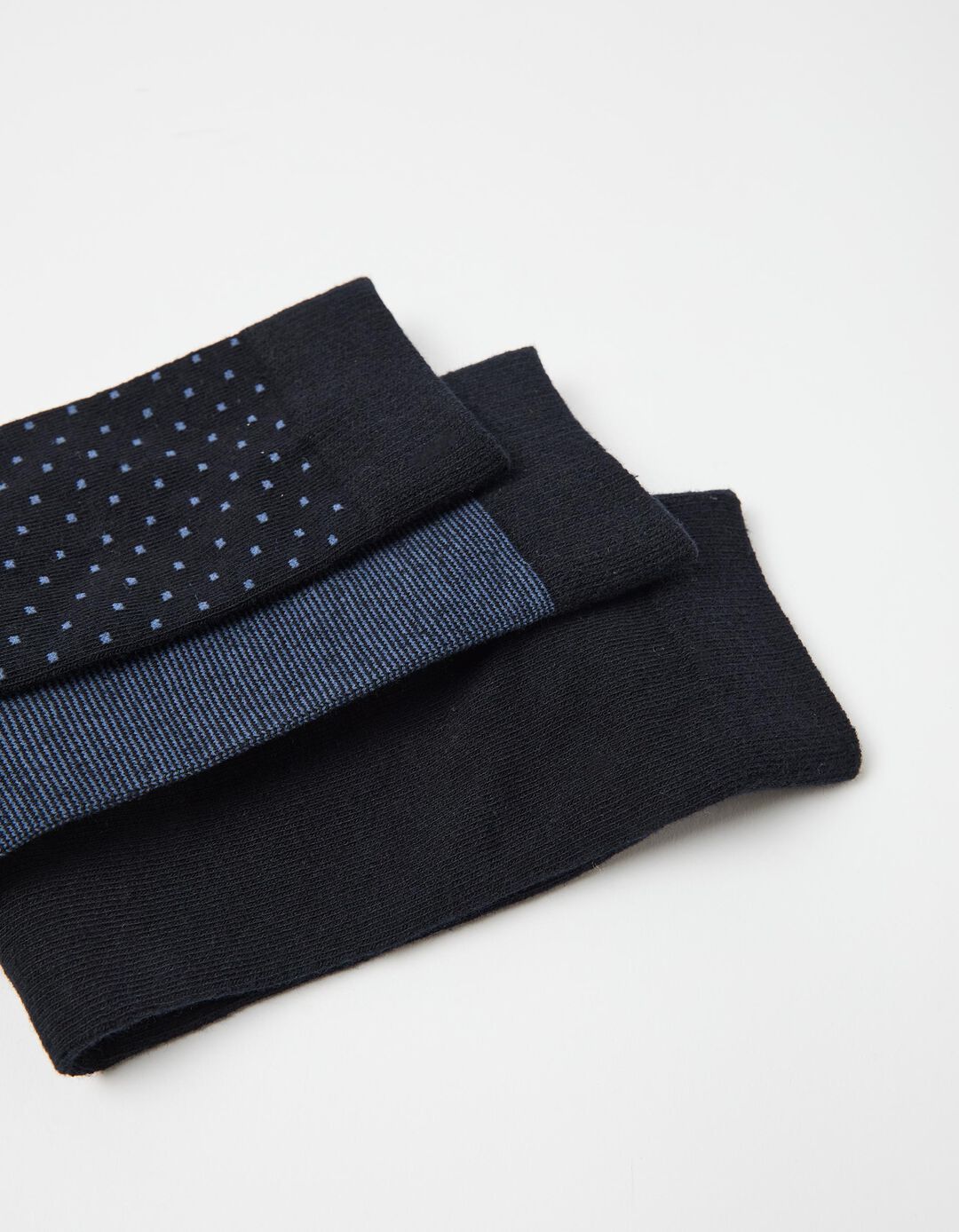 Pack 3 Pares de Meias, Homem, Azul Escuro