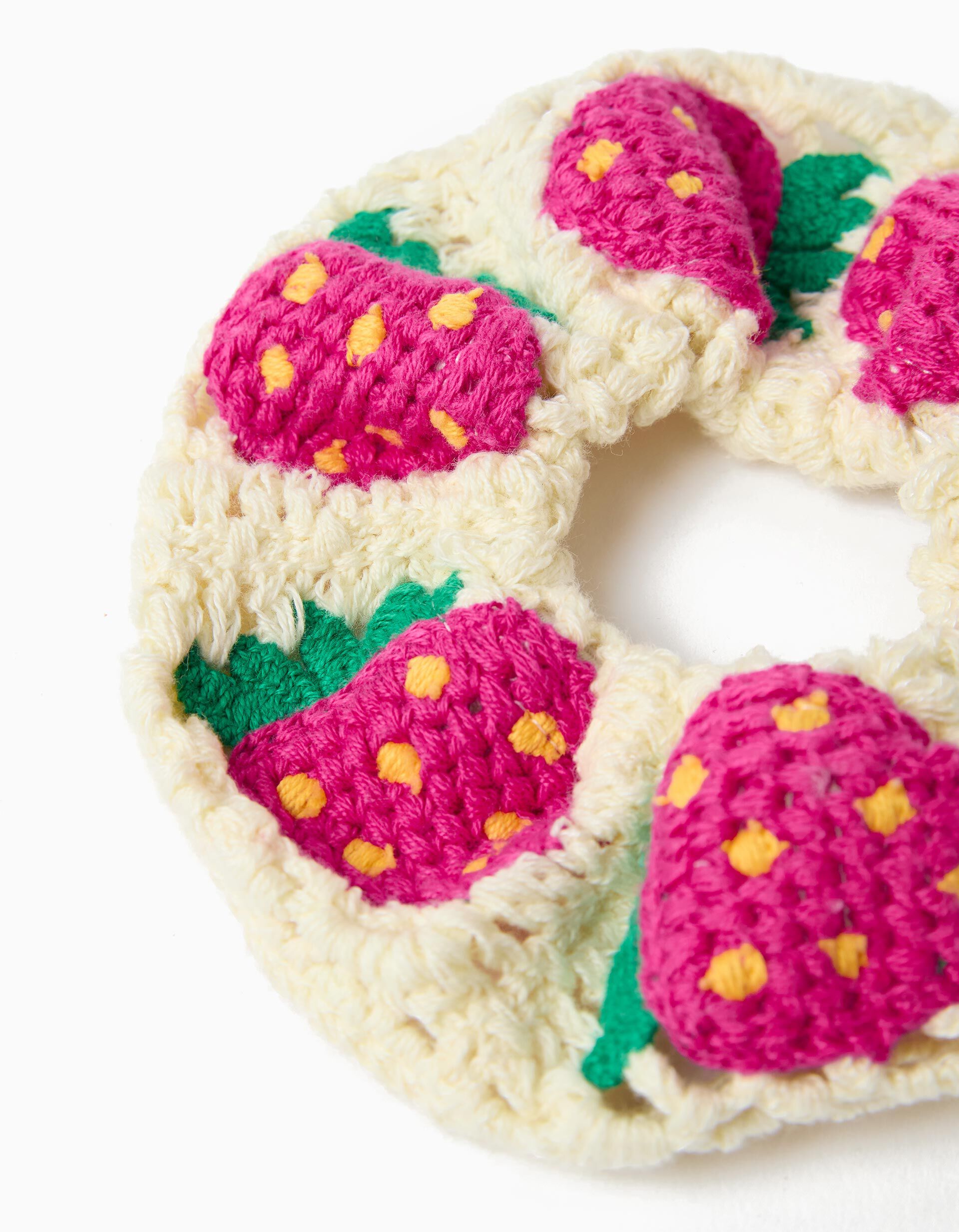 Comprar Online El&aacute;stico Scrunchie Morangos, Menina, Multicolor
