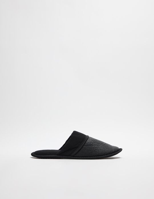 Comprar Online Chinelos de Quarto, Homem, Preto