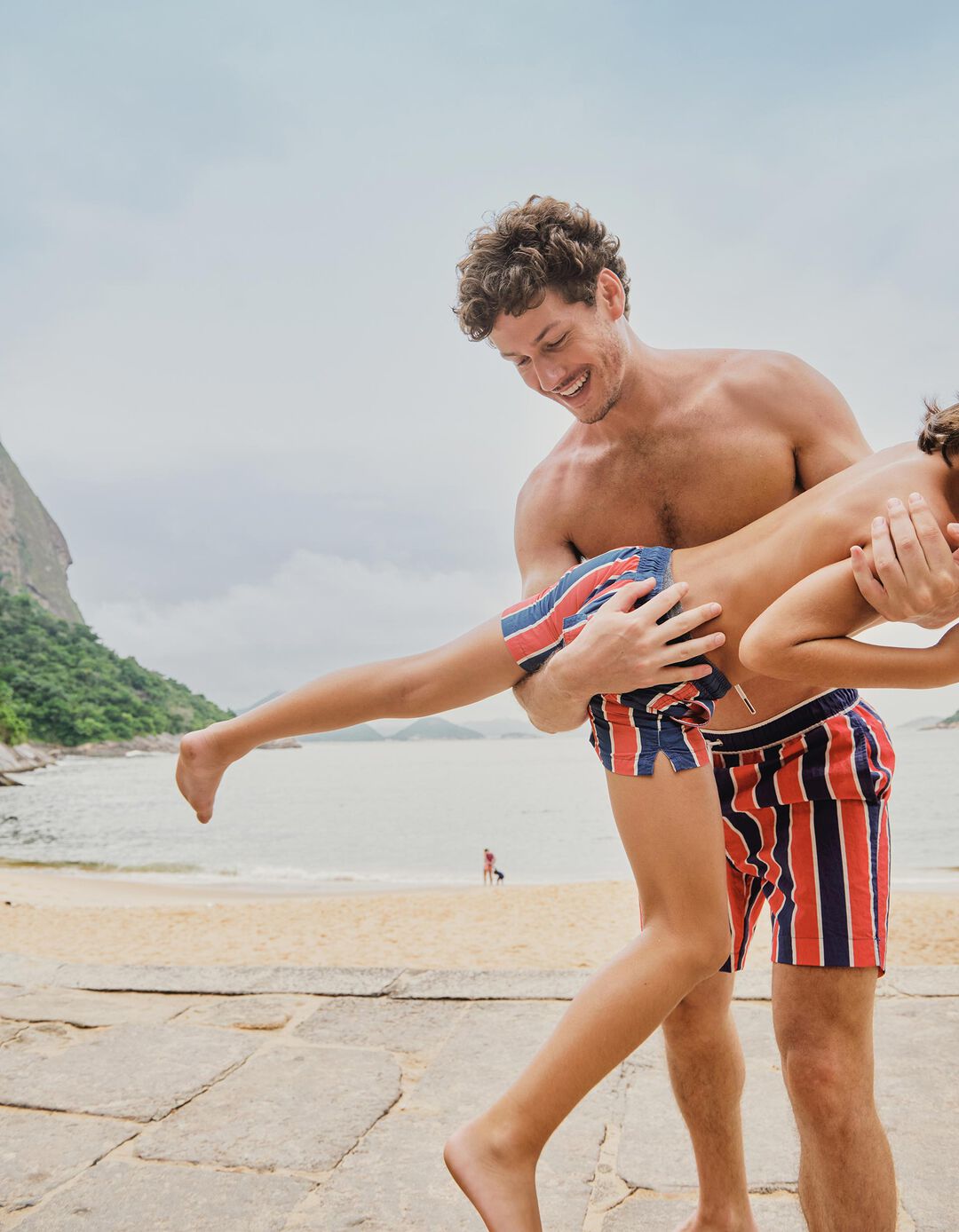 Cal&ccedil;&otilde;es de Banho, Homem, Azul Escuro