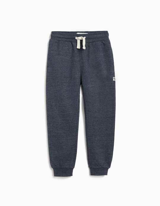 Comprar Online Calças de Felpa, Menino, Azul Escuro