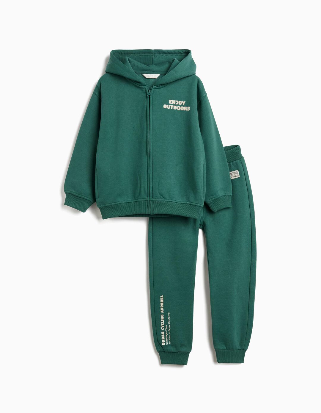 Conjunto de Jogging, Menino, Verde Escuro