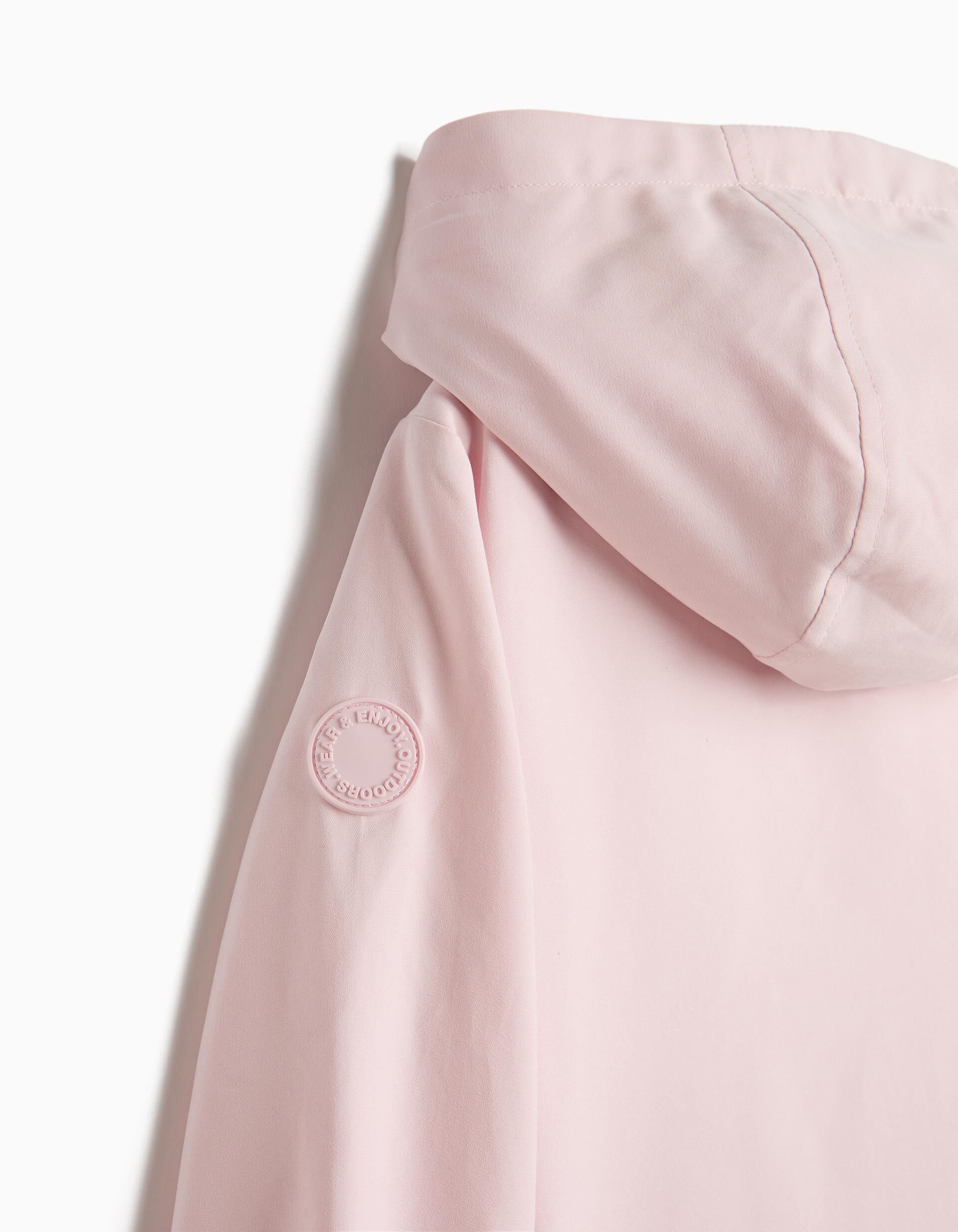 Comprar Online Parka Com Capuz, Menina, Rosa Claro