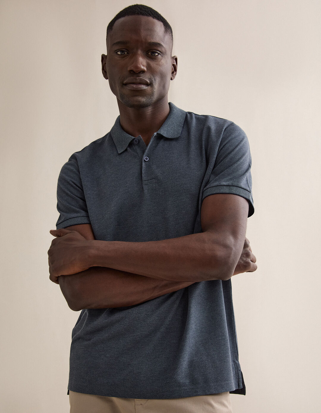 Polo Dia do Pai, Homem, Azul Escuro