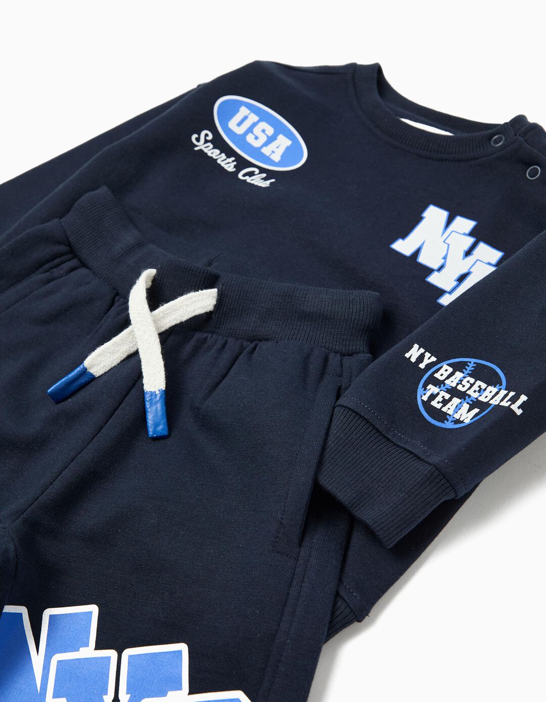 Conjunto de Jogging, Menino, Azul Escuro