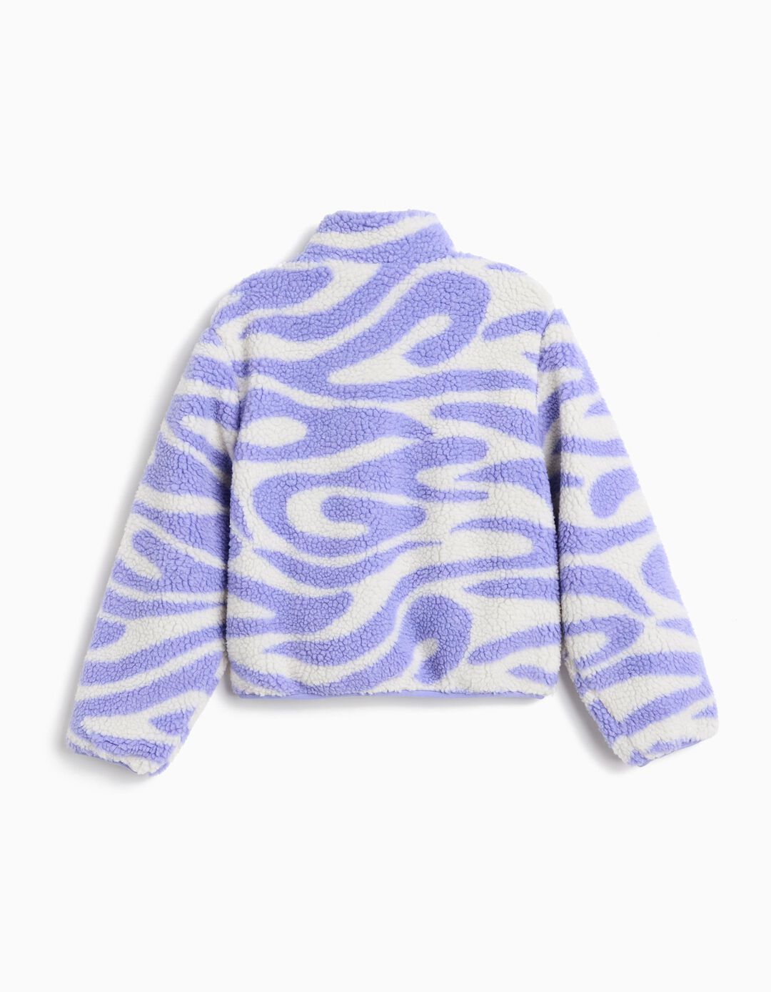 Casaco de Sherpa, Menina, Lilás Claro