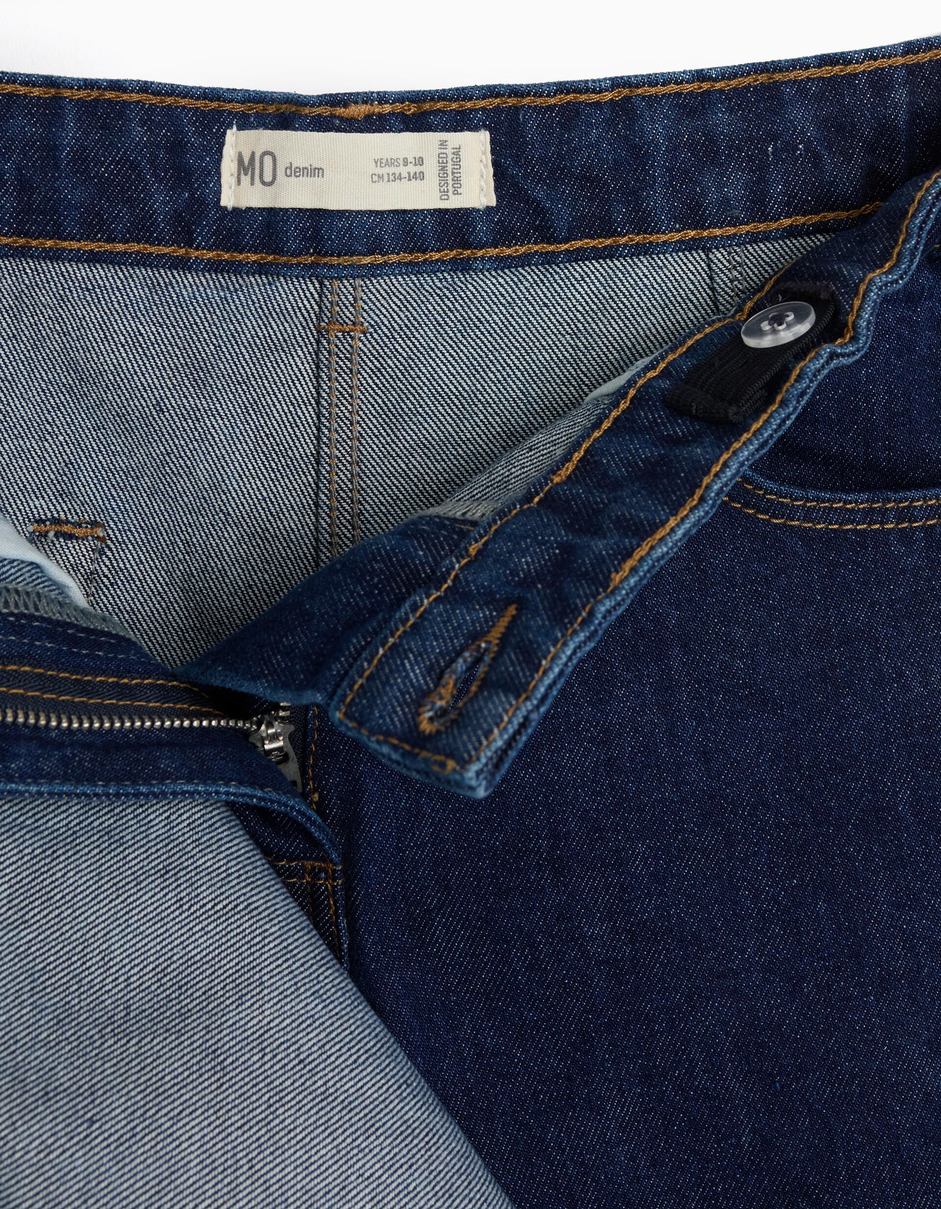 Comprar Online Saia-Cal&ccedil;&atilde;o de Ganga, Menina, Azul Escuro