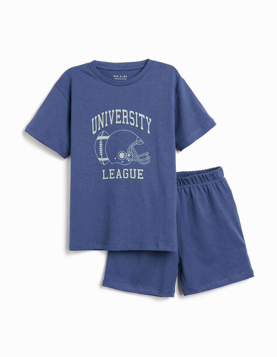 Pijama Jersey, Menino, Azul Escuro 