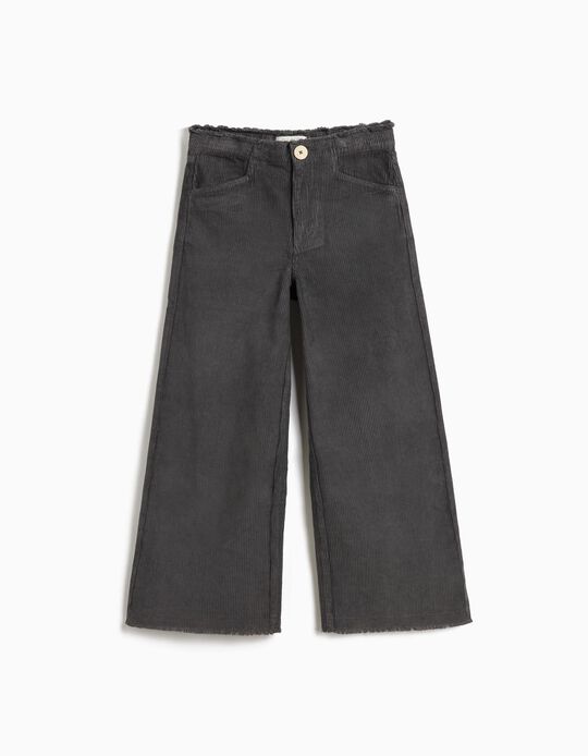 Comprar Online Calças Wide Leg, Menina, Cinzento Escuro
