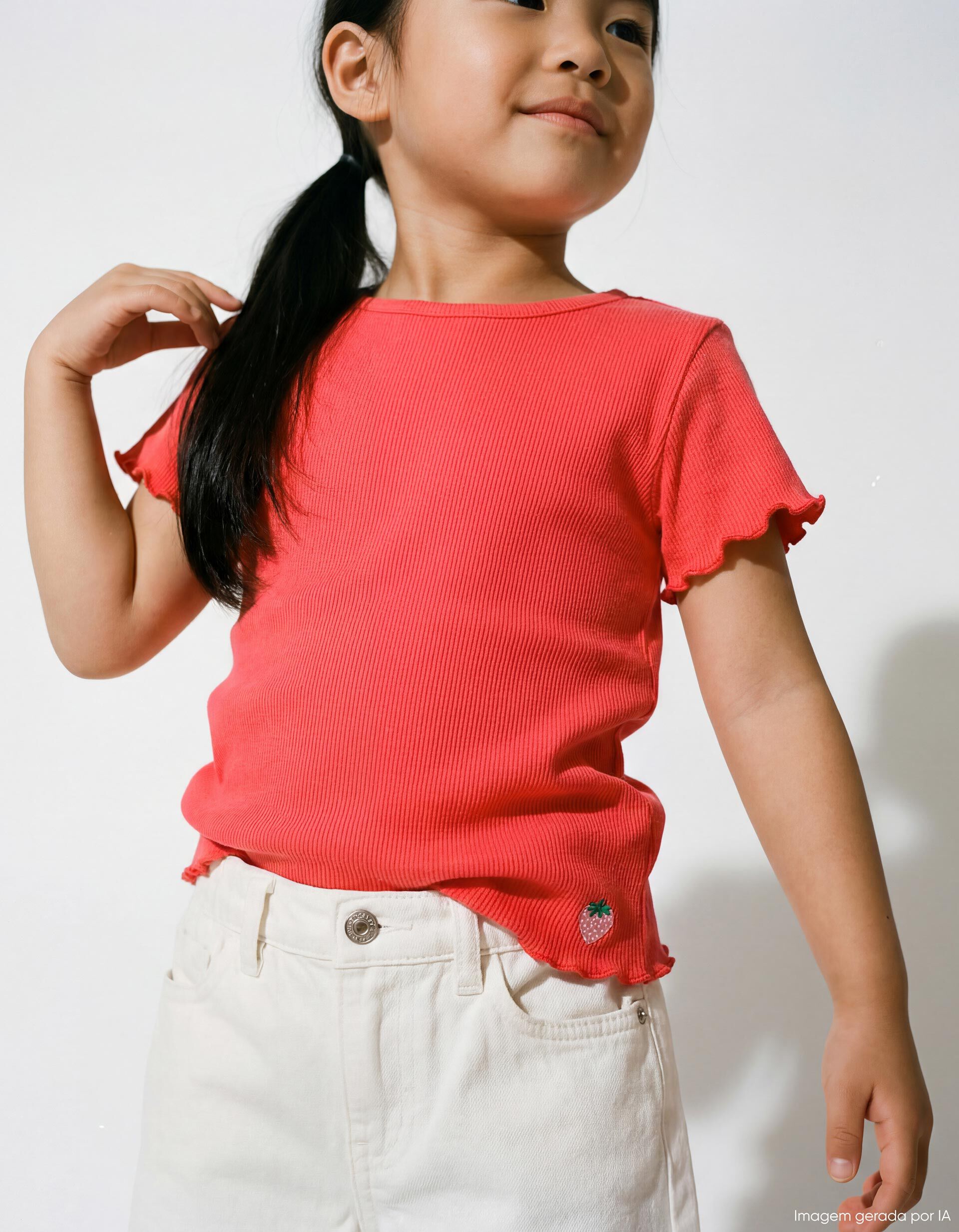 Comprar Online T-shirt, Menina, Rosa