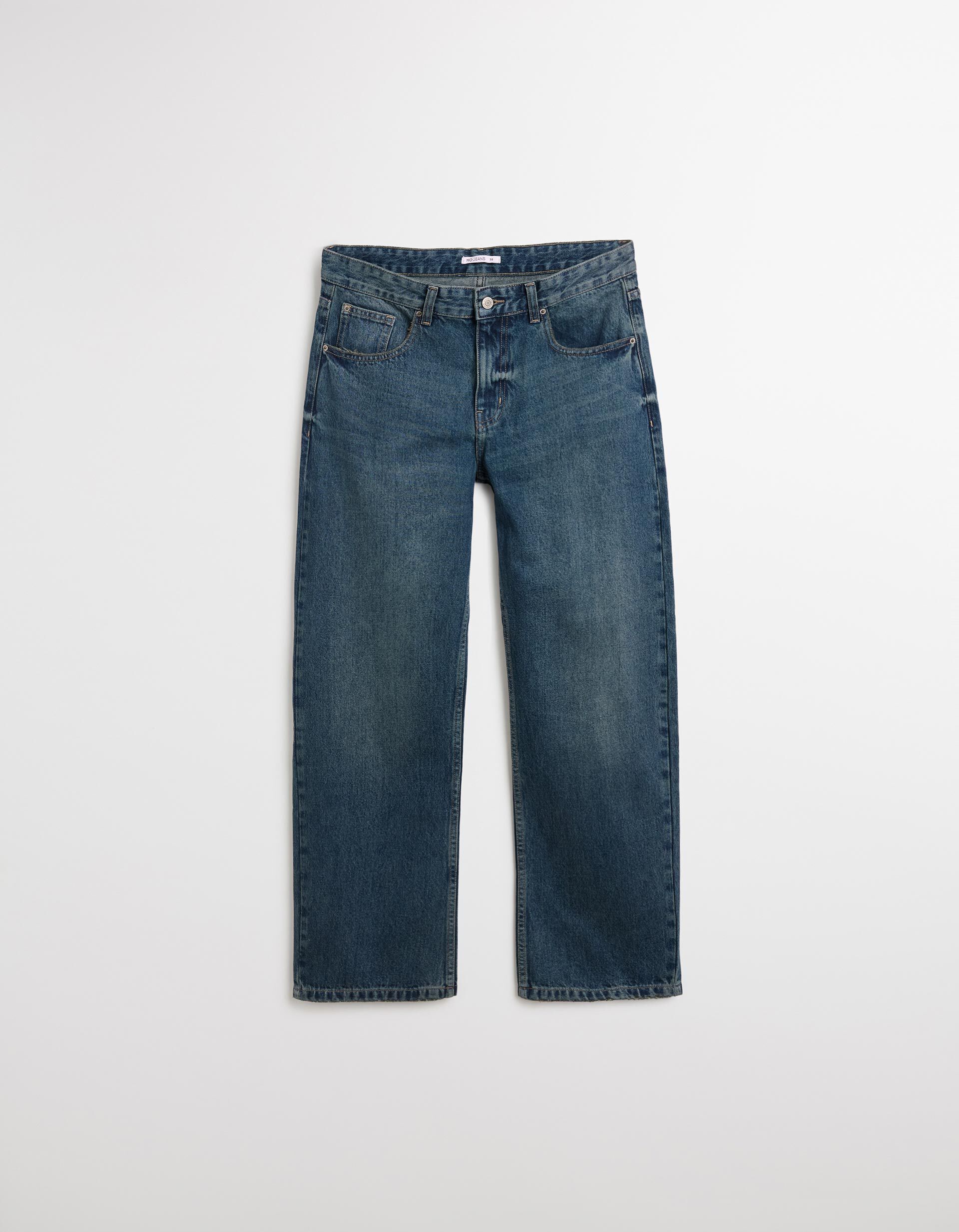 Comprar Online Cal&ccedil;as de Ganga 'Relaxed Fit', Mulher, Azul Escuro