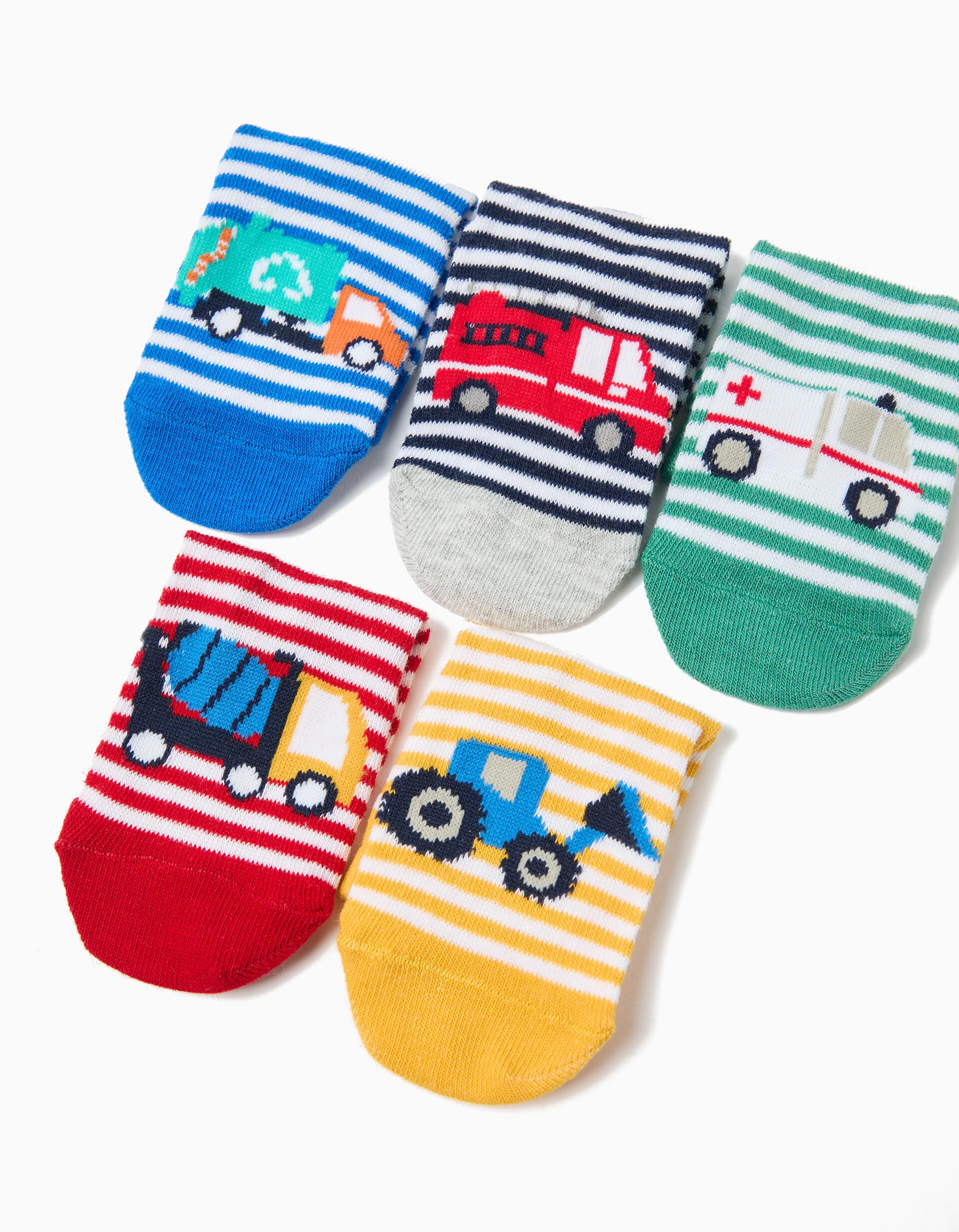 Comprar Online Pack 5 Pares de Meias, Menino, Multicor