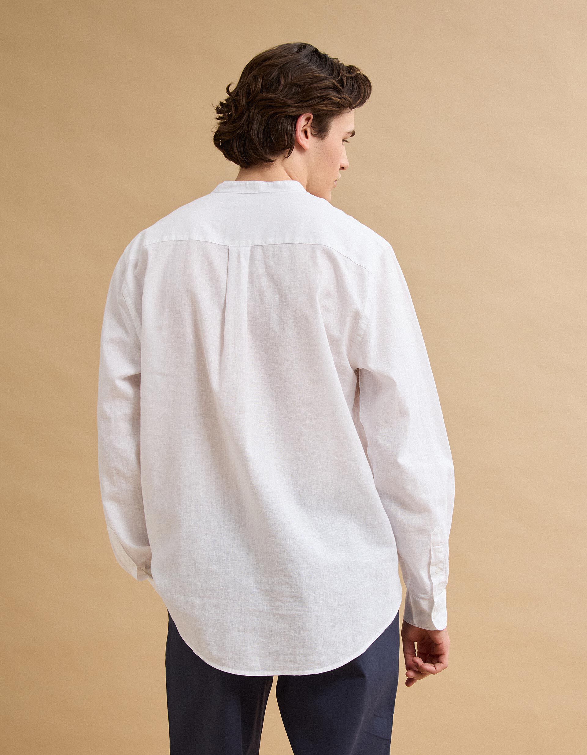 Comprar Online Camisa com Linho, Homem, Branco