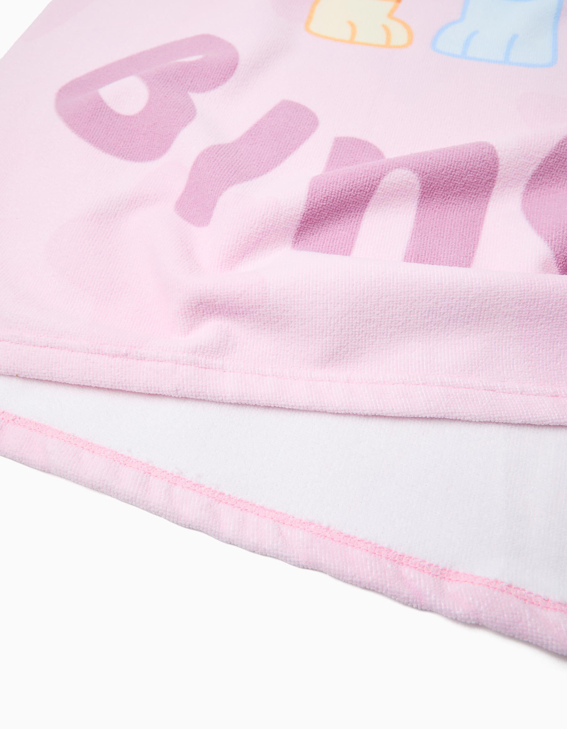 Comprar Online Toalha de Praia 'Bluey', Menina, Rosa