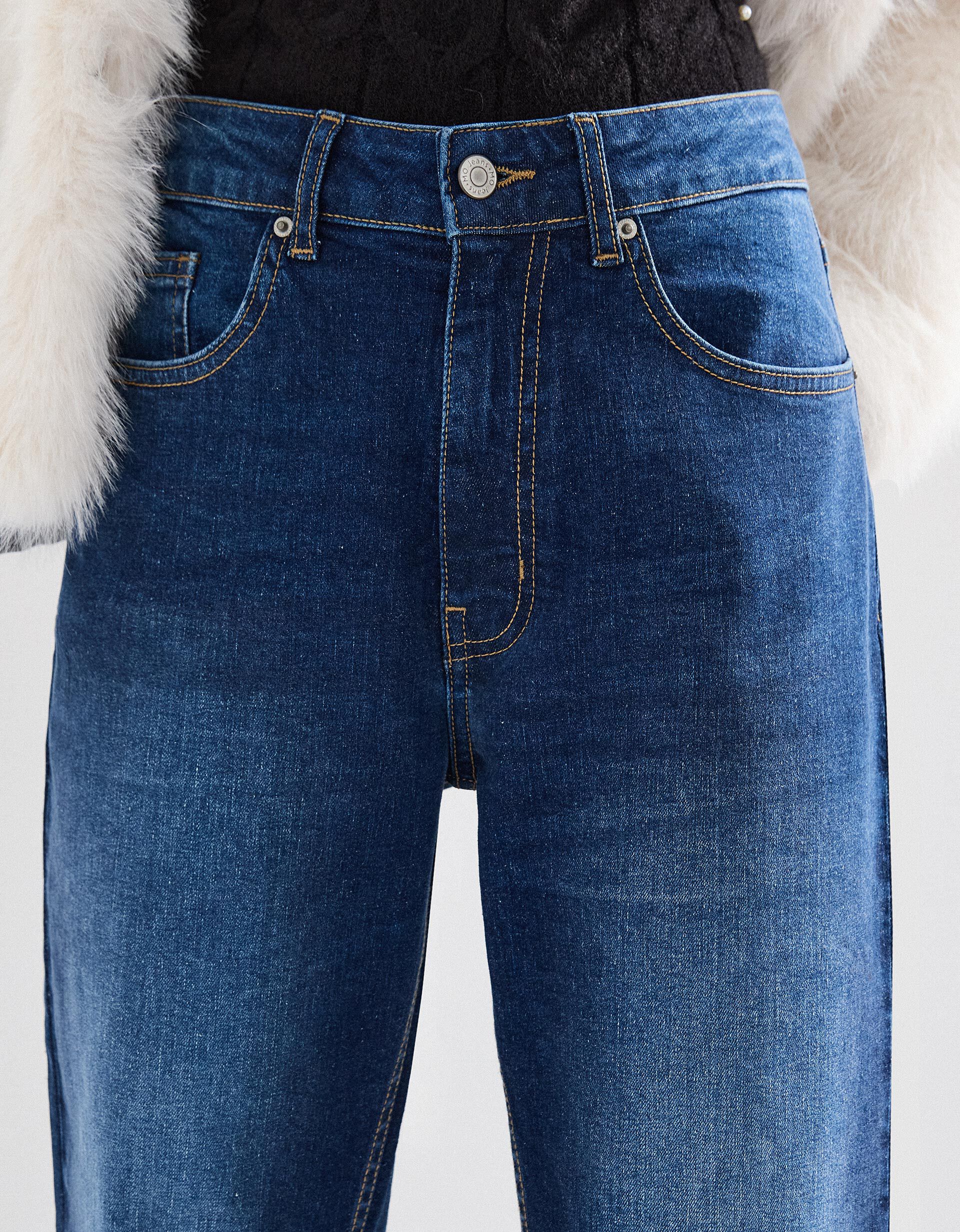 Comprar Online Cal&ccedil;as de Ganga 'Cropped Flare', Mulher, Azul Escuro