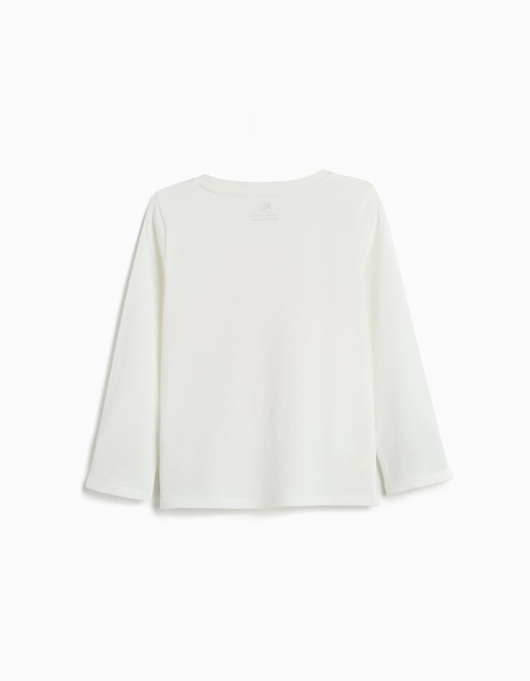 T-shirt Manga Comprida, Menina, Cru