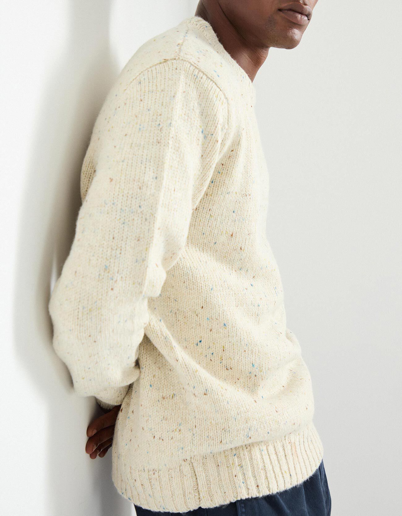 Comprar Online Camisola de Malha, Homem, Branco